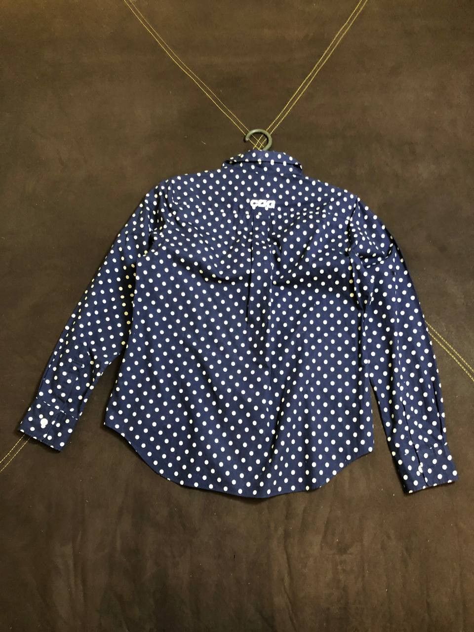 Comme des Garcons CDG Comme Des Garcons Button Up Shirt Polka Dot Blue Size XS / US 0-2 / IT 36-38 - 11 Thumbnail