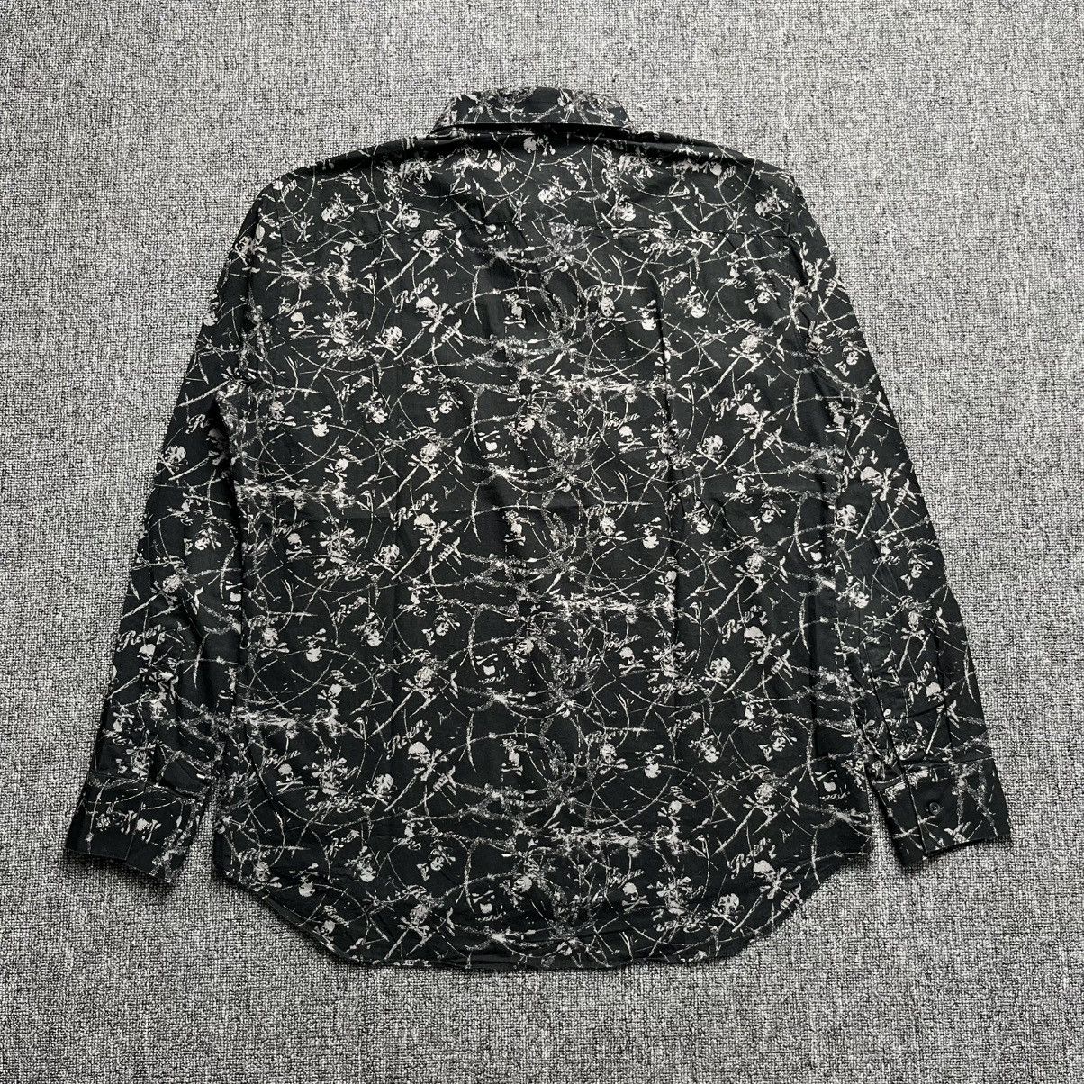 14th Addiction roen x semantic design fullprint skull button up Size US L / EU 52-54 / 3 - 2 Thumbnail