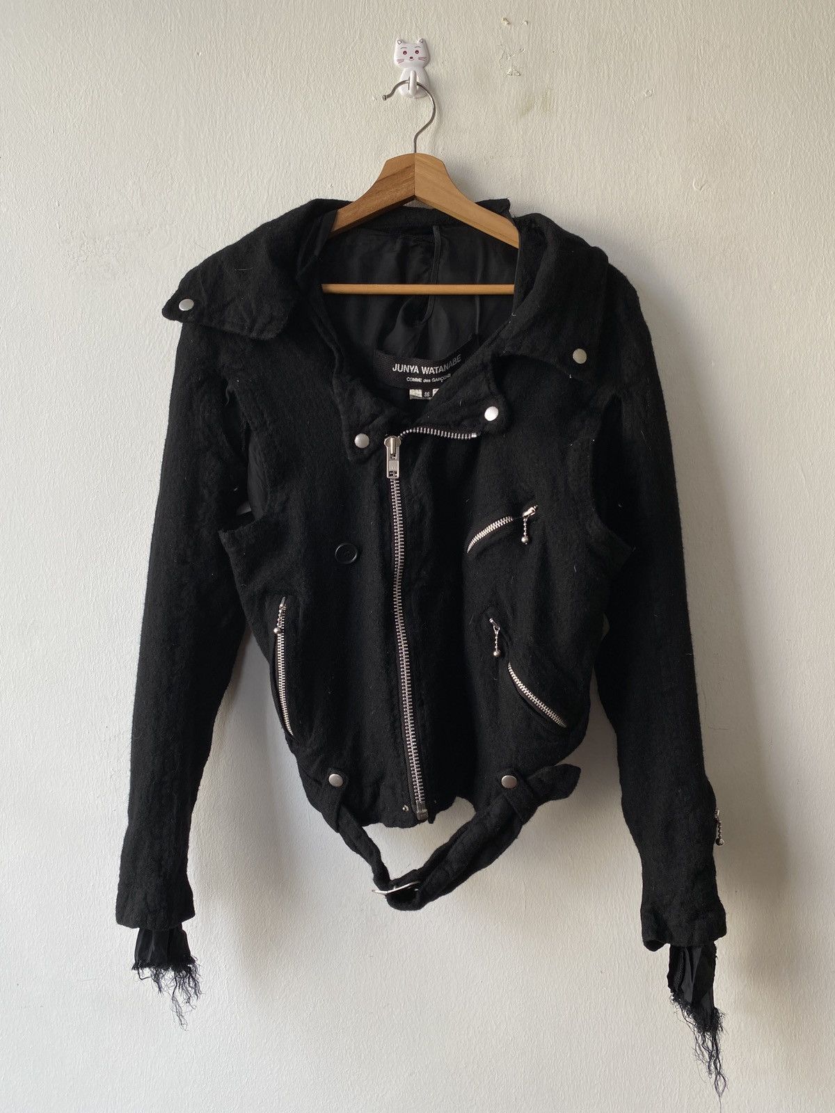 Comme des Garcons AD2007 Junya Watanabe/Comme Des Garcons Deconstructed Jacket Size S / US 4 / IT 40 - 5 Thumbnail