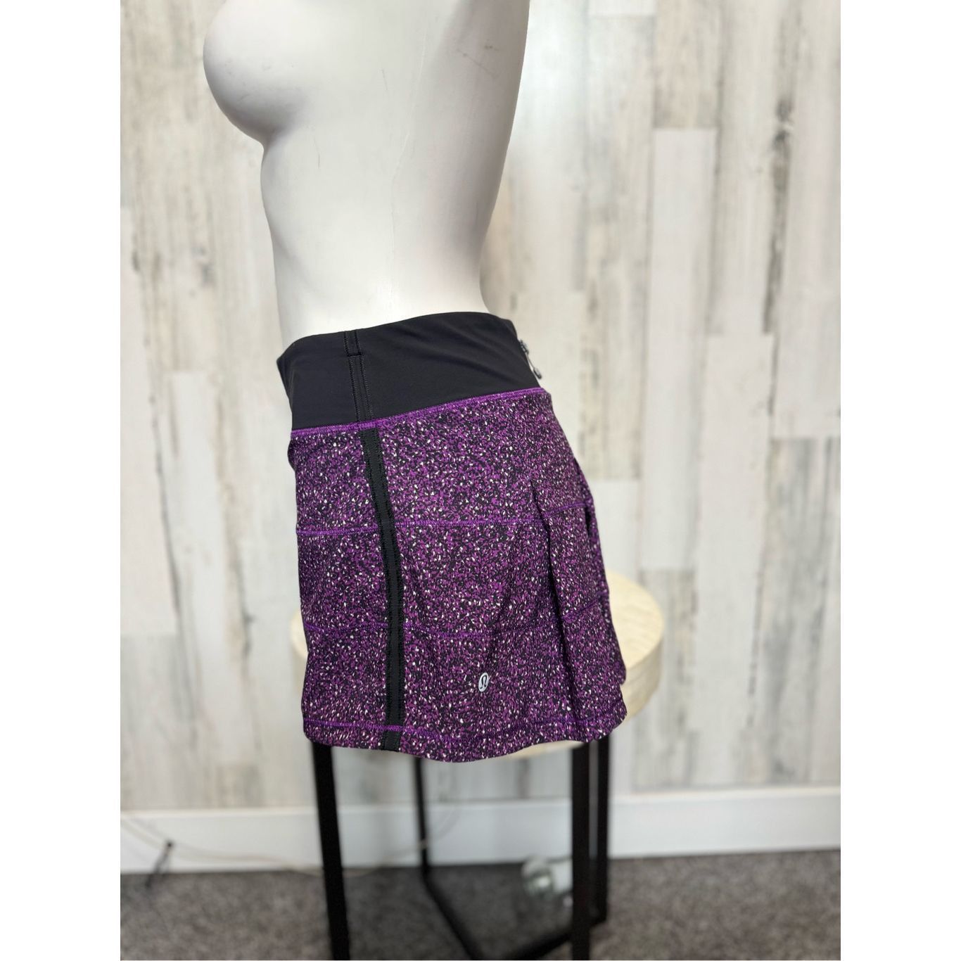 Lululemon Lululemon Purple Speckled Athletic Skort Size 6 Built-In Sho Size 27" / US 4 / IT 40 - 11 Thumbnail