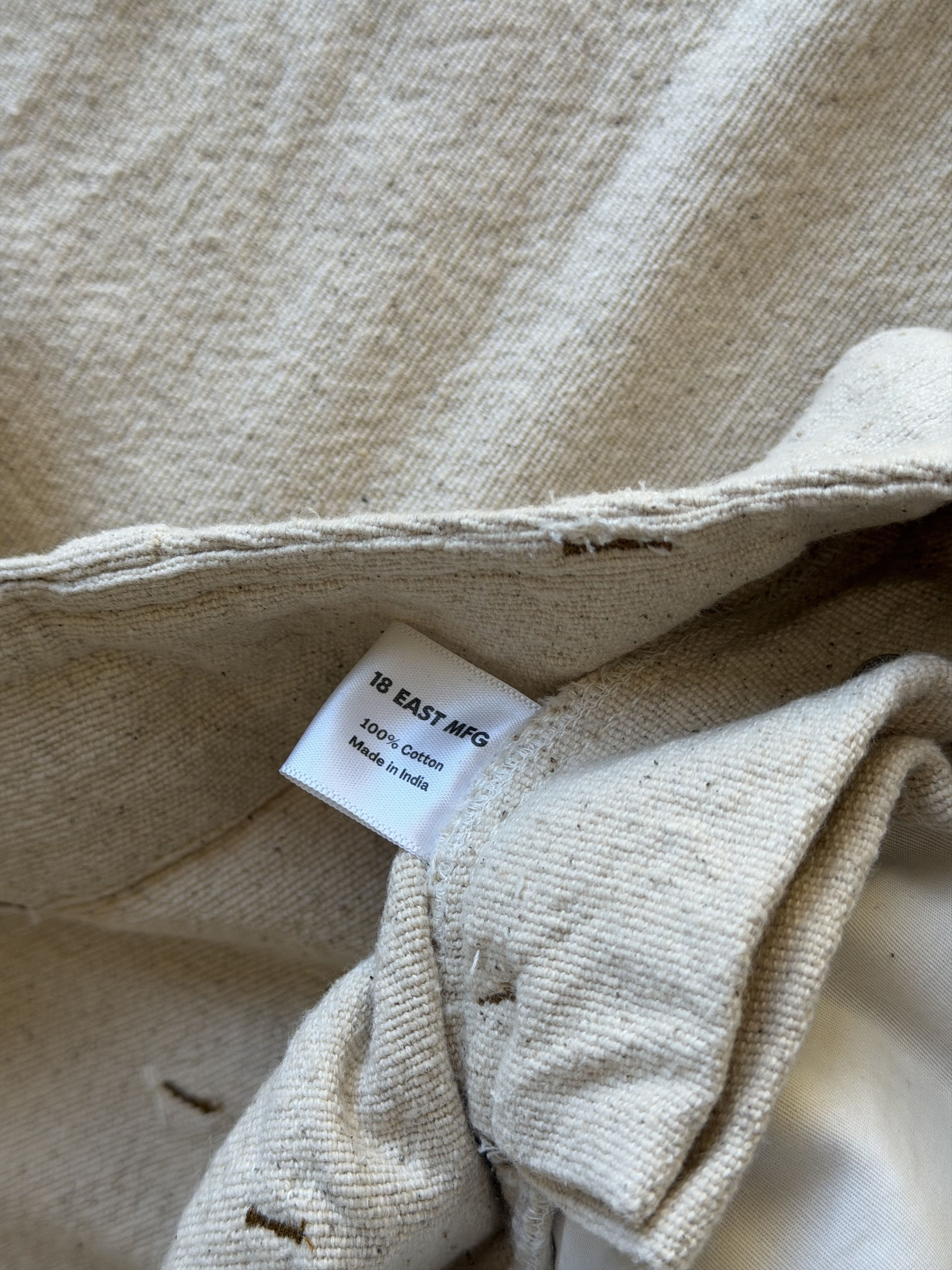 18 East 18 East Eli Hand Embroidered Double Knee Pants in Ecru White Size US 34 / EU 50 - 10 Thumbnail