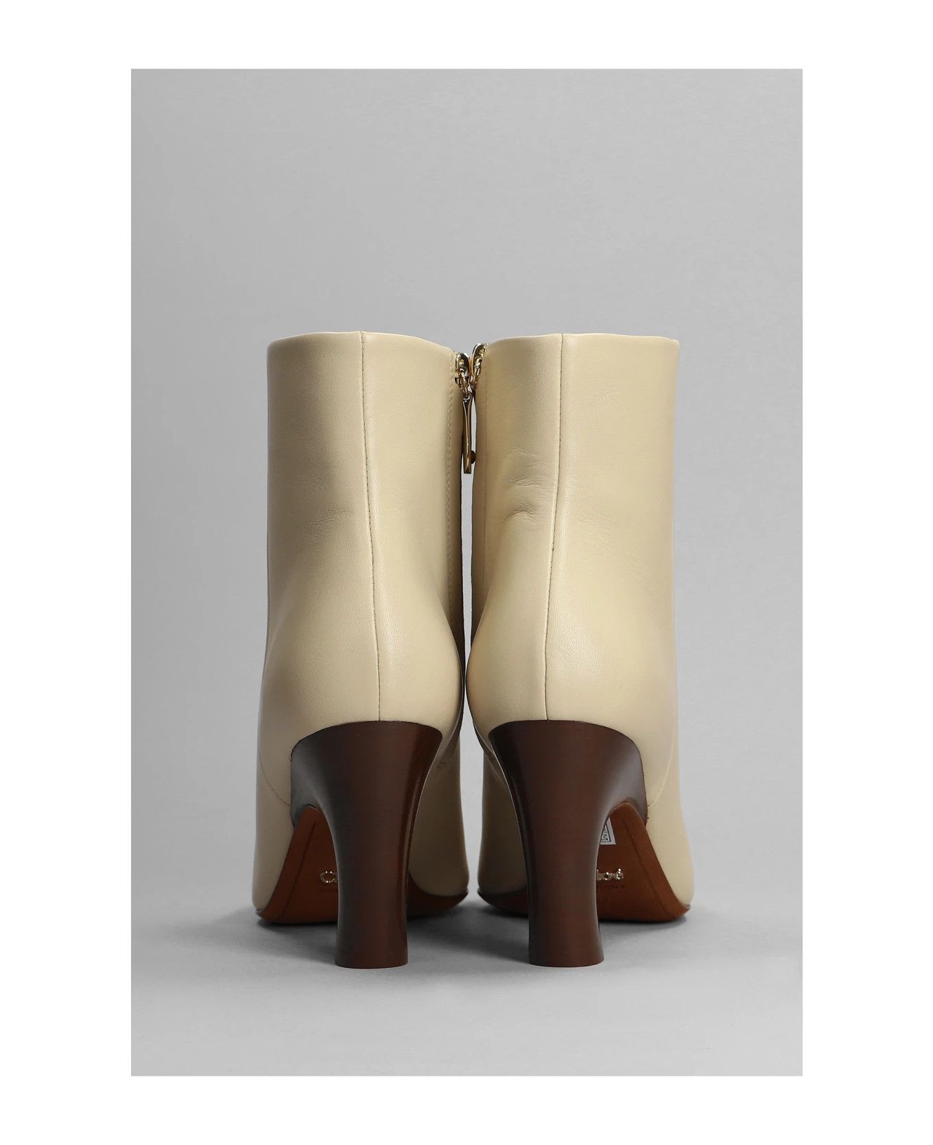 Chloe o1y0825 Ankle Boots in Beige Size US 7 / IT 37 - 5 Thumbnail