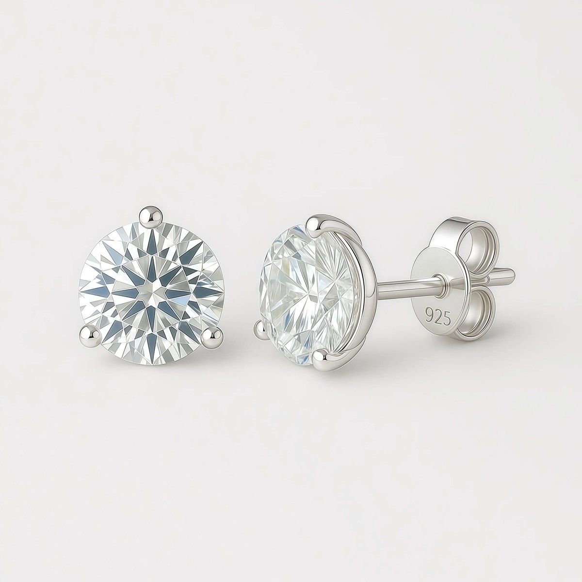 Other Moissanite Earrings Size ONE SIZE - 2 Thumbnail