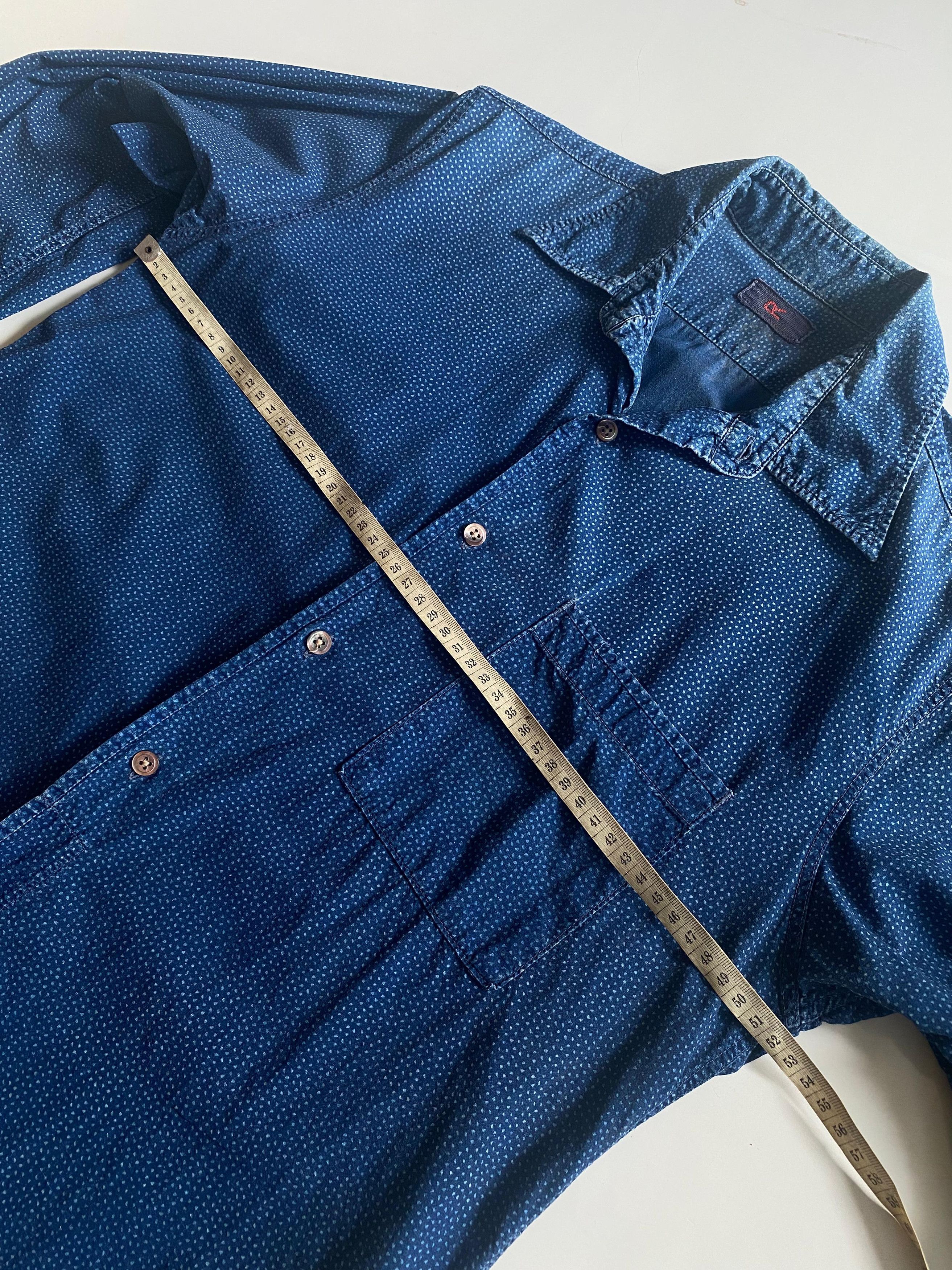 45rpm 45rpm blue indigo vintage shirt Size US M / EU 48-50 / 2 - 3 Thumbnail