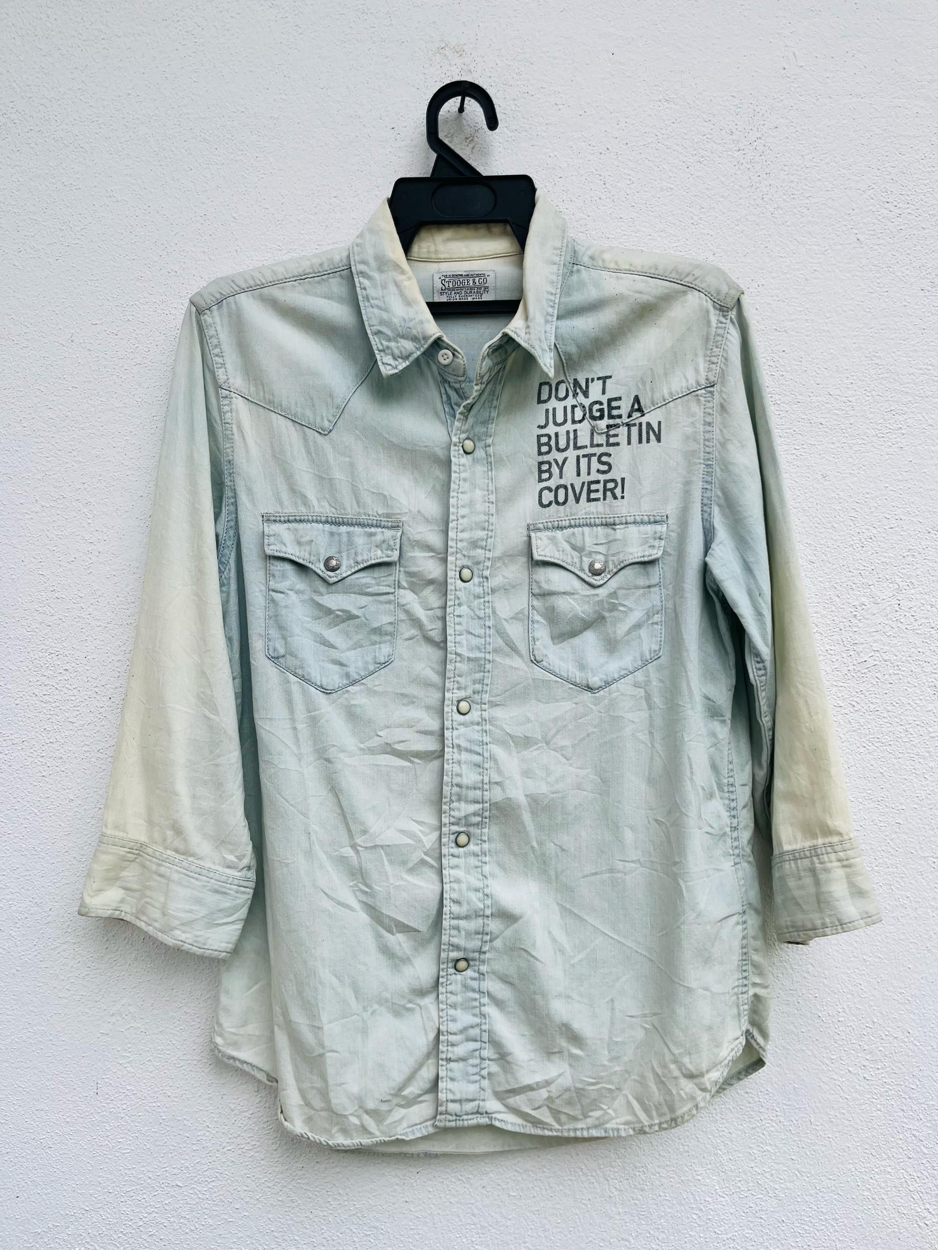 Japanese Brand Vintage Bullet Don’t Judge It By It’s Cover Fashion Style Size M / US 6-8 / IT 42-44 - 2 Thumbnail