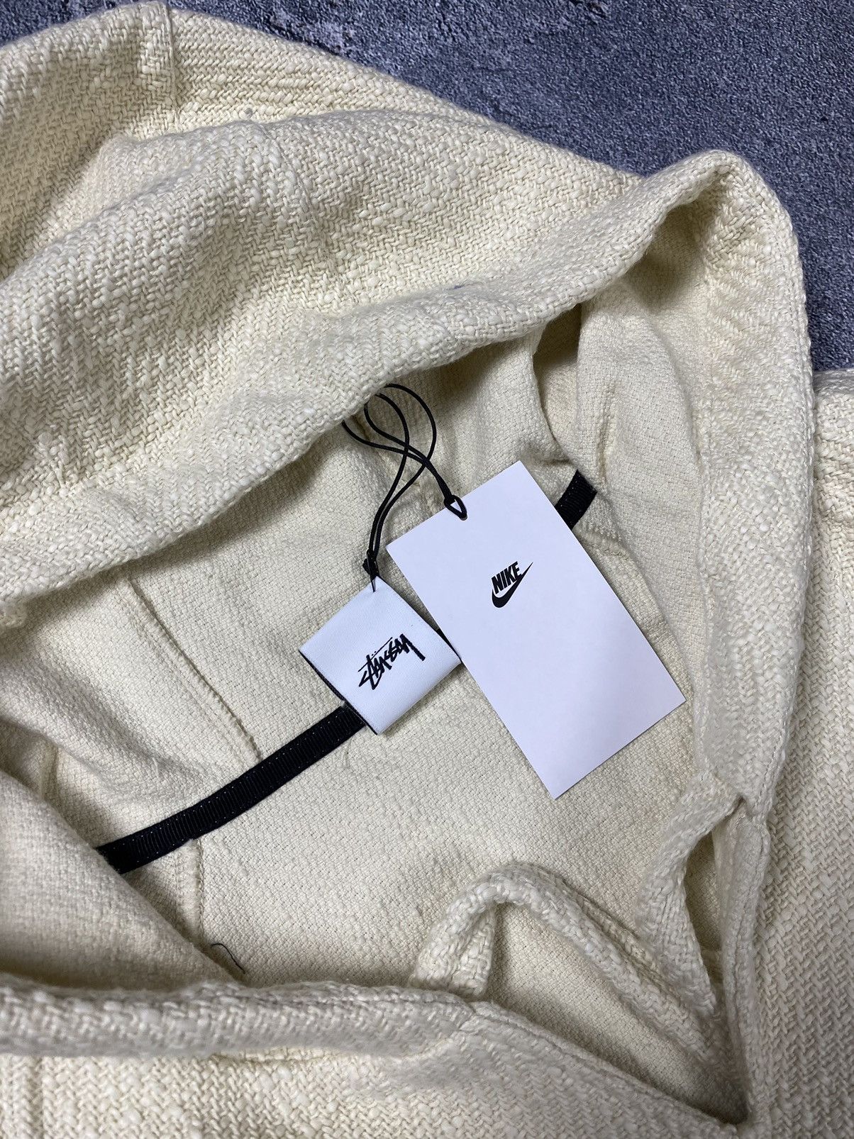 Nike × Stussy New❗️ 2022 Nike X Stussy Oversize NRG Fossil Pullover Hoodie Size US L / EU 52-54 / 3 - 9 Thumbnail