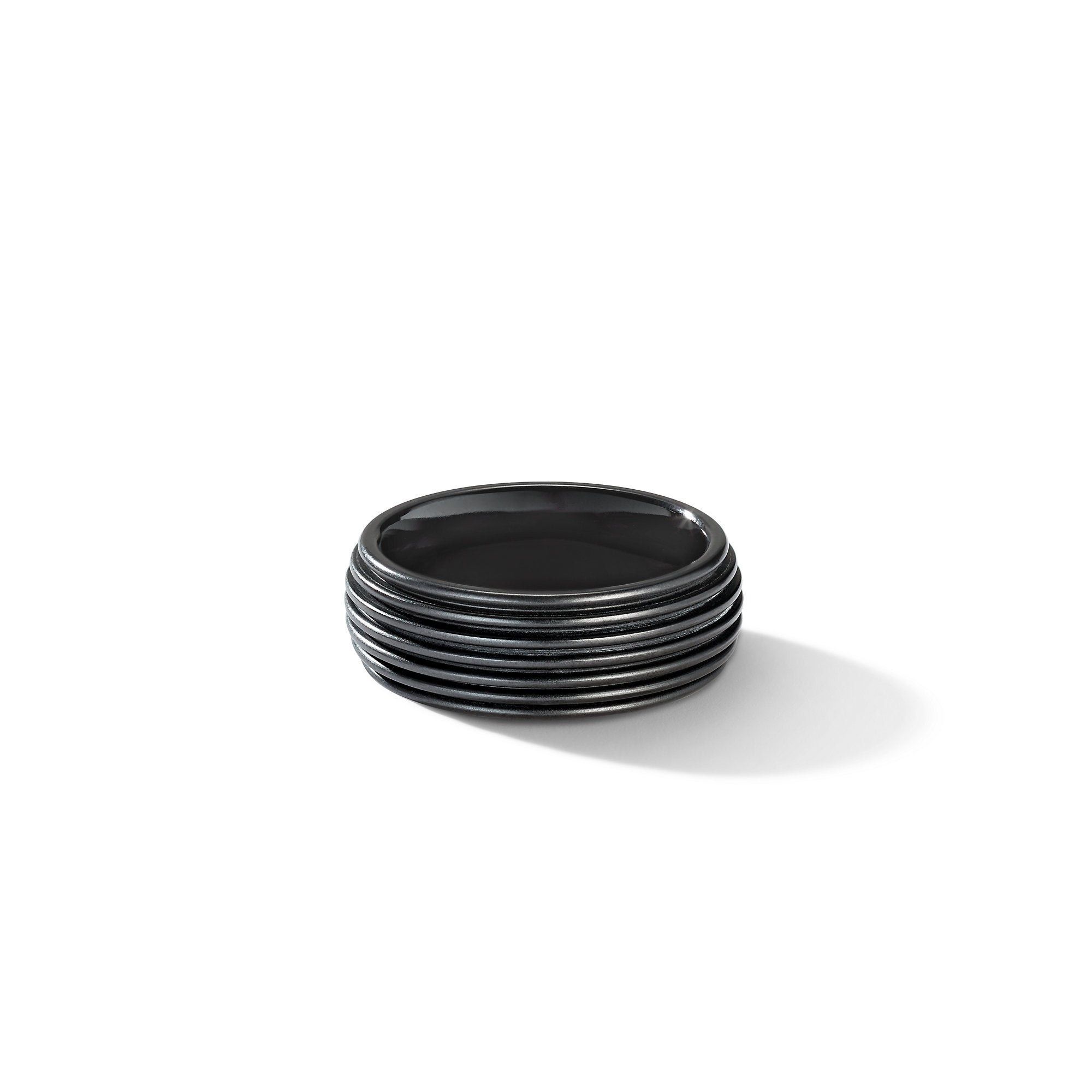 David Yurman o1w1db10526 R05727M/Size 6/ Royal Cord Band Ring in Black Size ONE SIZE - 1 Thumbnail