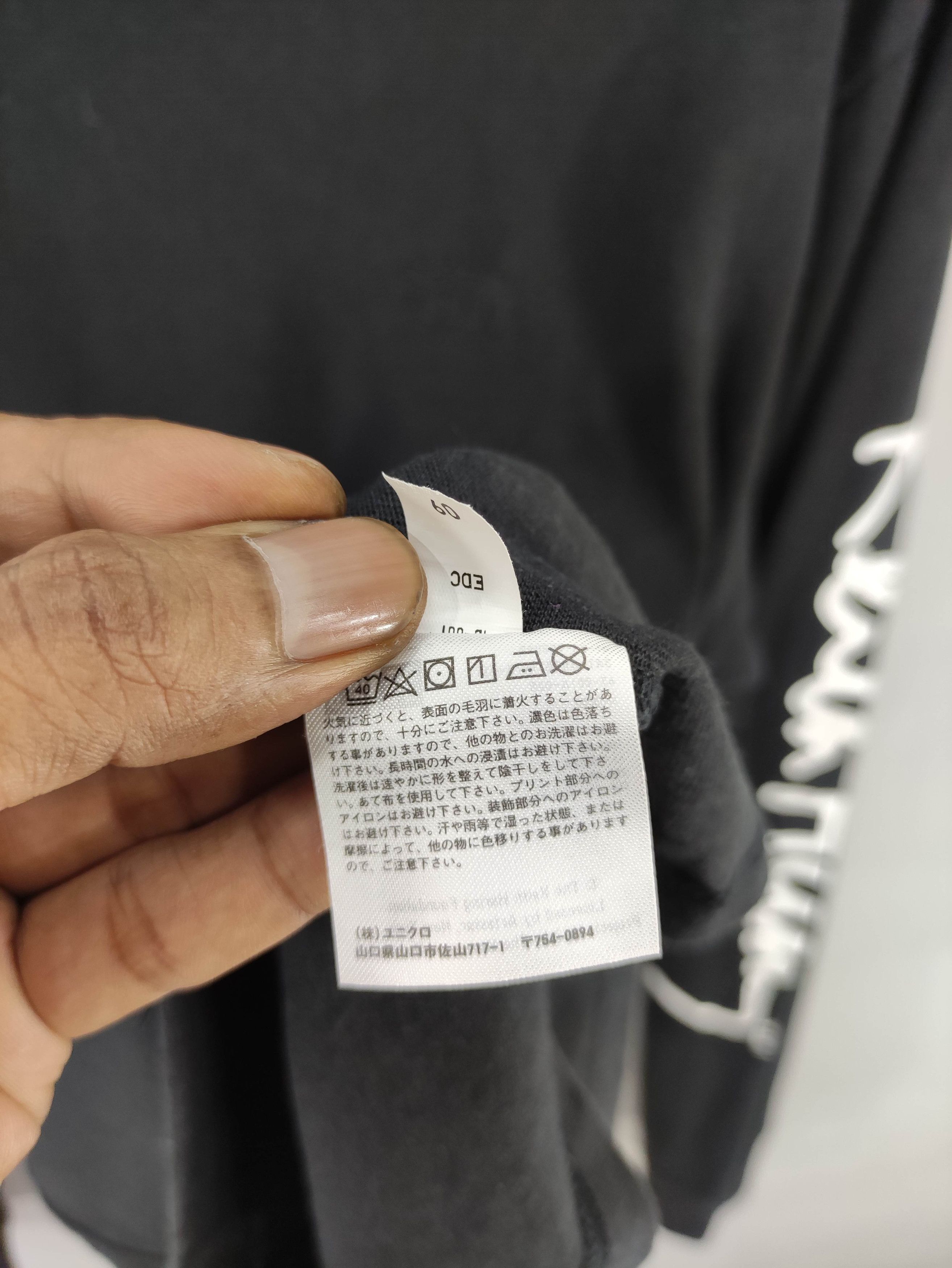 Uniqlo Vintage Keith Hearing Uniqlo Long Sleeve Tshirt Size US L / EU 52-54 / 3 - 6 Thumbnail