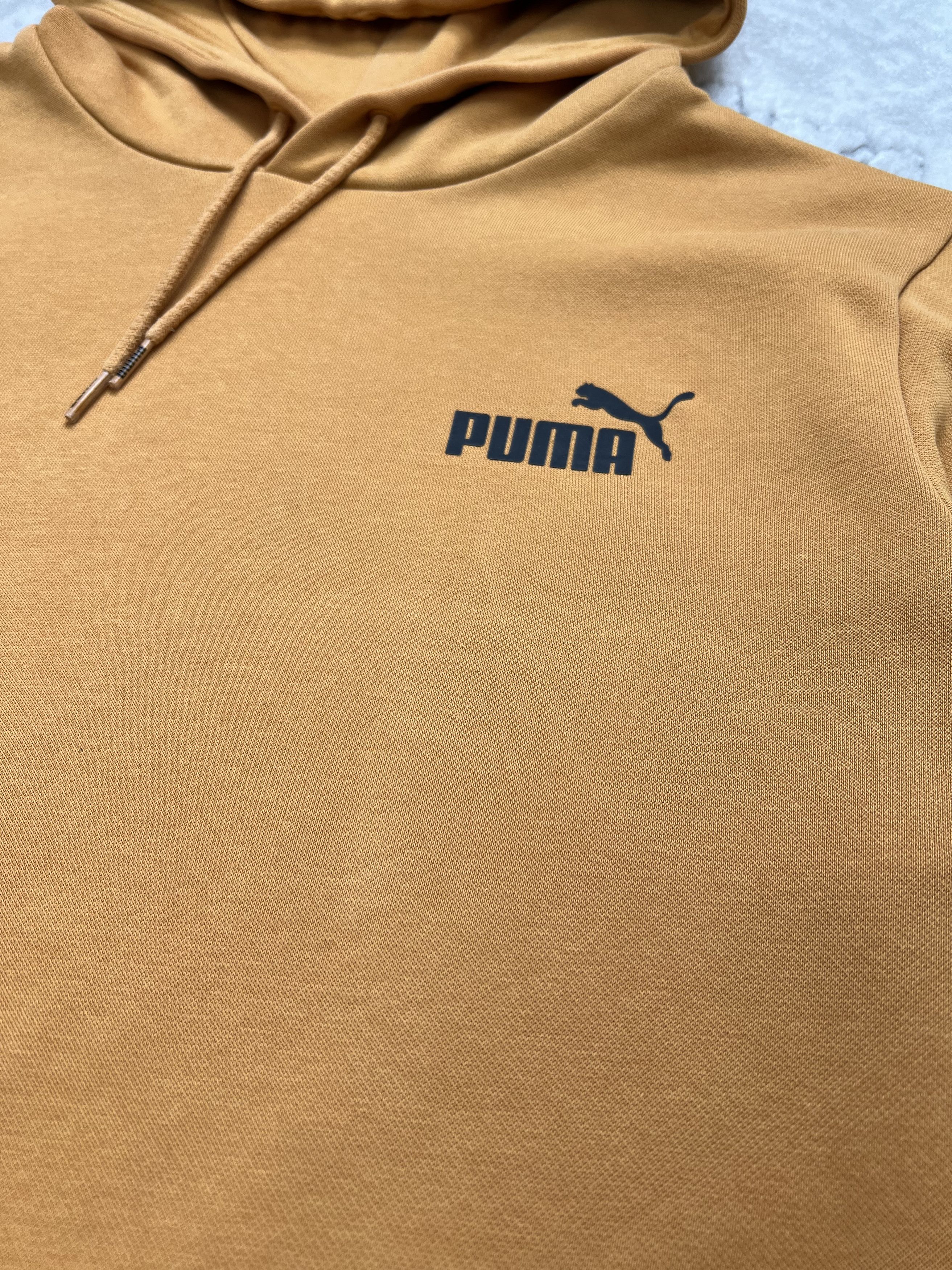 Puma Puma Essentials Logo Hoodie Mustard Yellow M Size US M / EU 48-50 / 2 - 2 Thumbnail