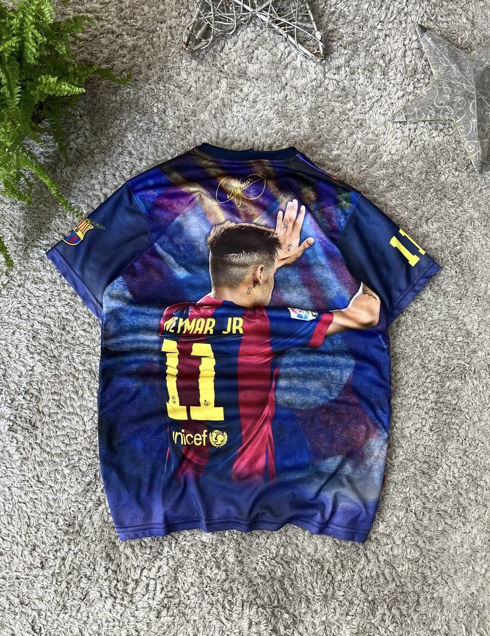 Vintage Neymar Jr T-Shirt Streetwear Big Logo Rare Blockcore Y2k Size US S / EU 44-46 / 1 - 4 Thumbnail