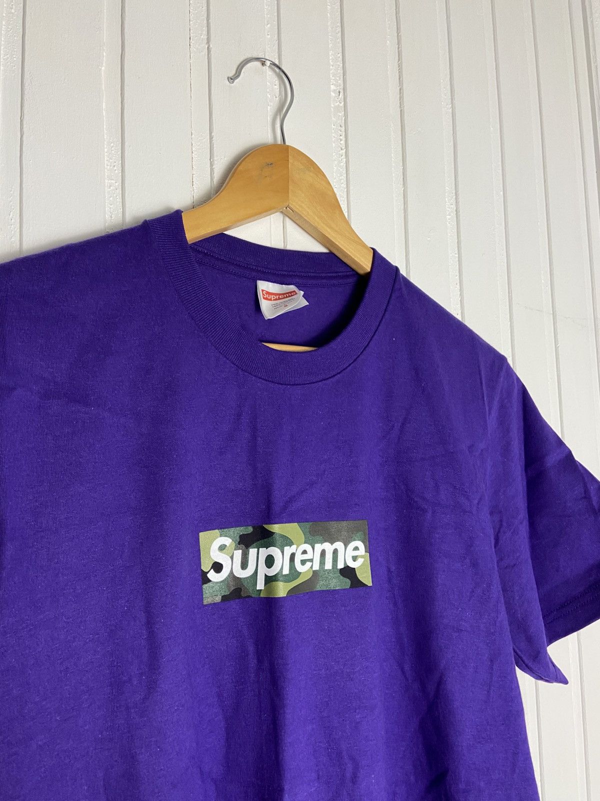 Supreme New Supreme Box Logo Tee (FW23) purple size S Size US S / EU 44-46 / 1 - 2 Thumbnail