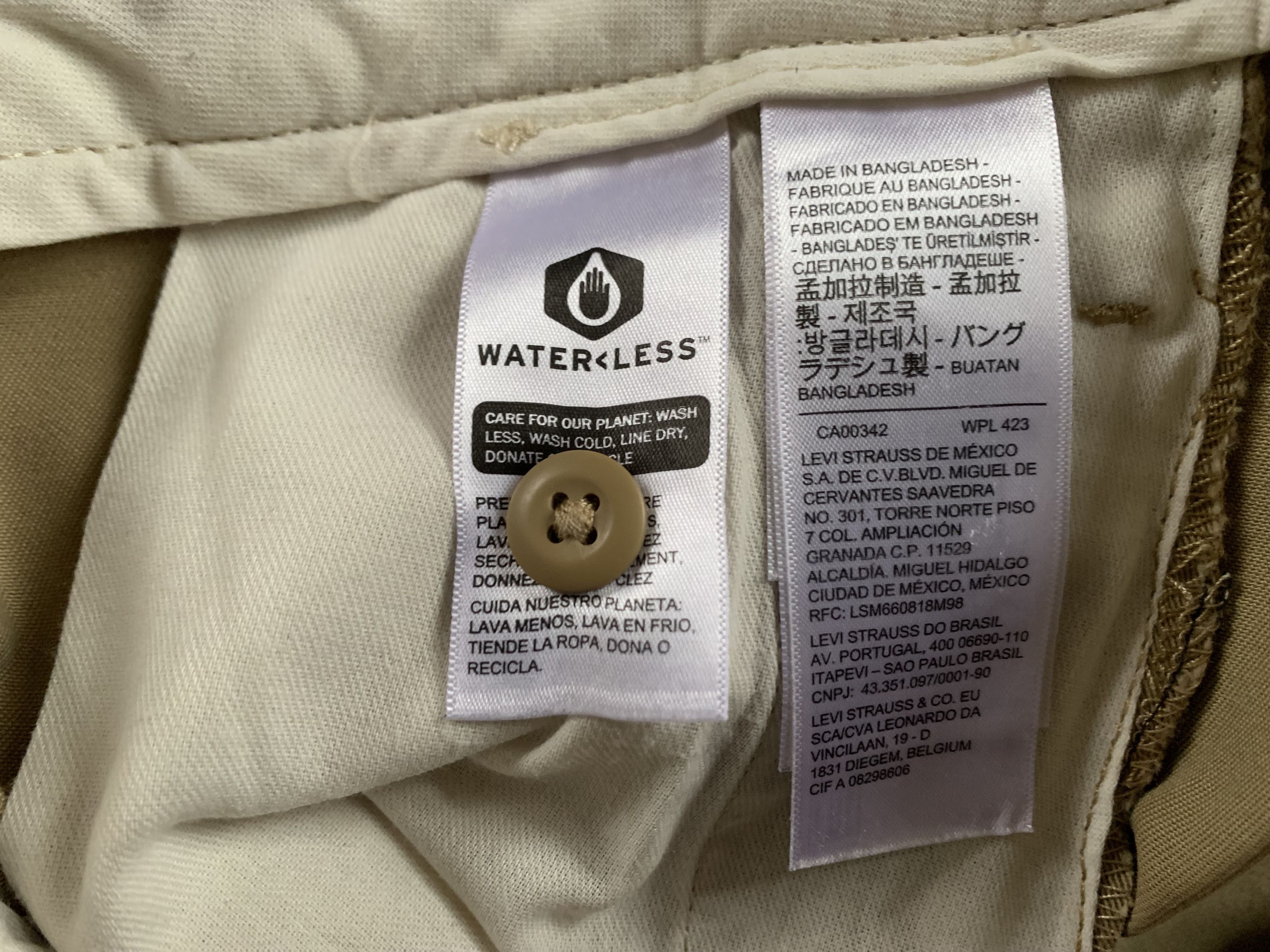 Levi's Levis Beige Casual Chinos Pants Trousers Size US 30 / EU 46 - 8 Thumbnail