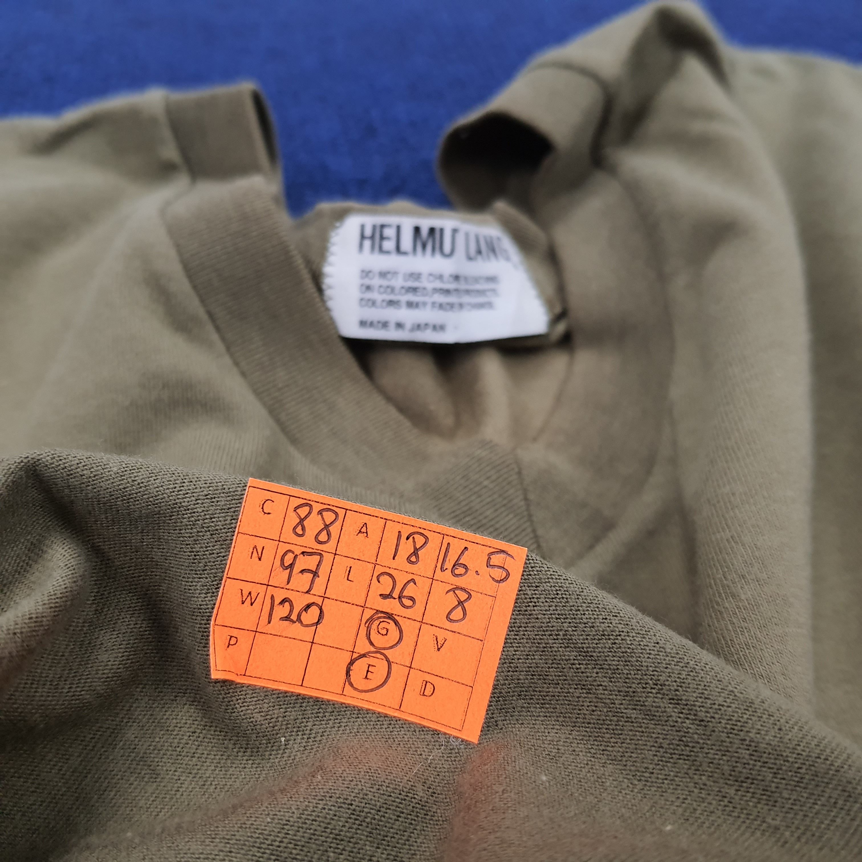Helmut Lang × Vintage Vintage Helmut Lang Plain V Neck T-shirt Size US S / EU 44-46 / 1 - 6 Thumbnail