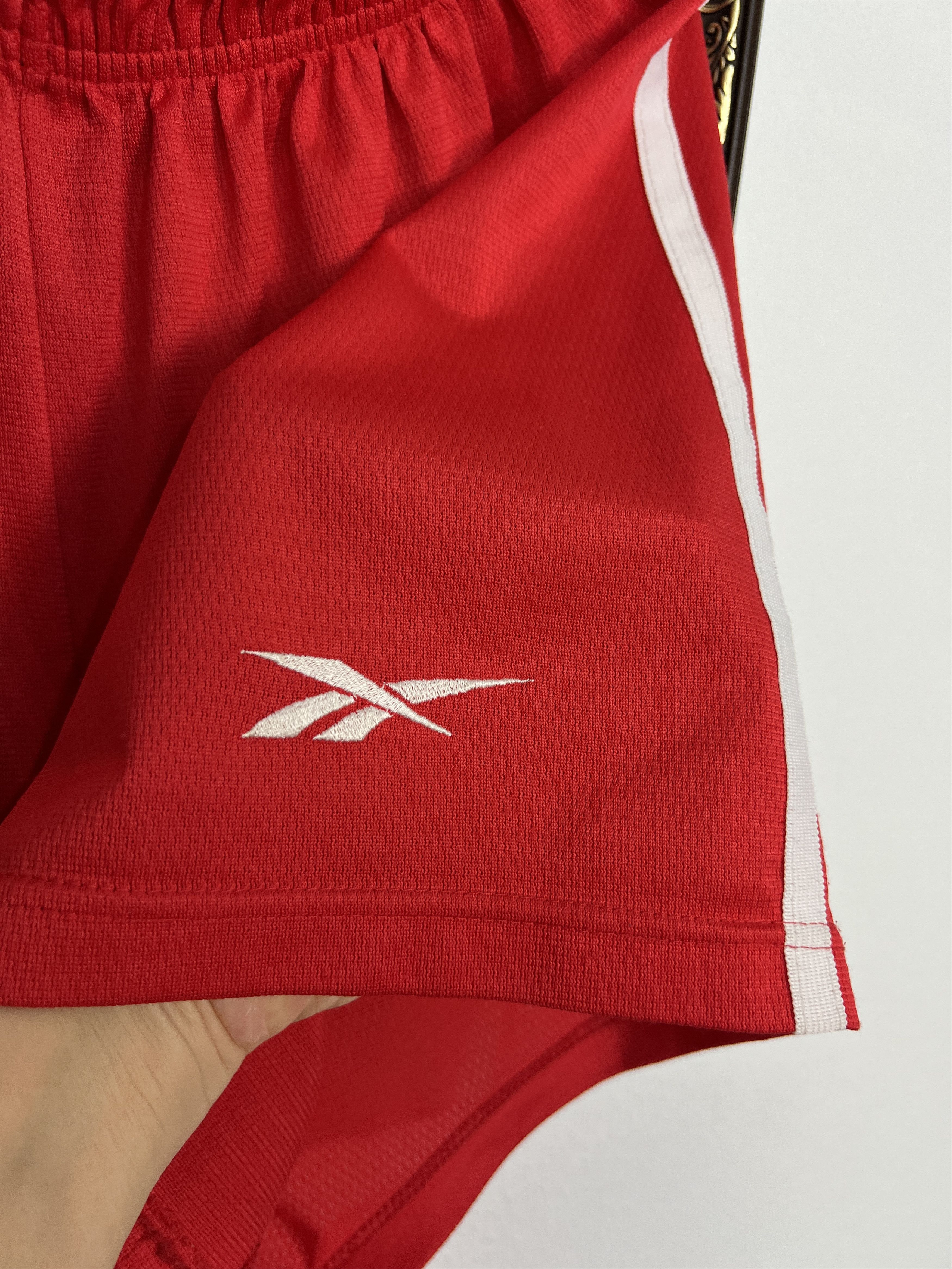 Reebok Vintage 90's Liverpool Football Shorts Soccer Rare Hype Size US 34 / EU 50 - 5 Thumbnail