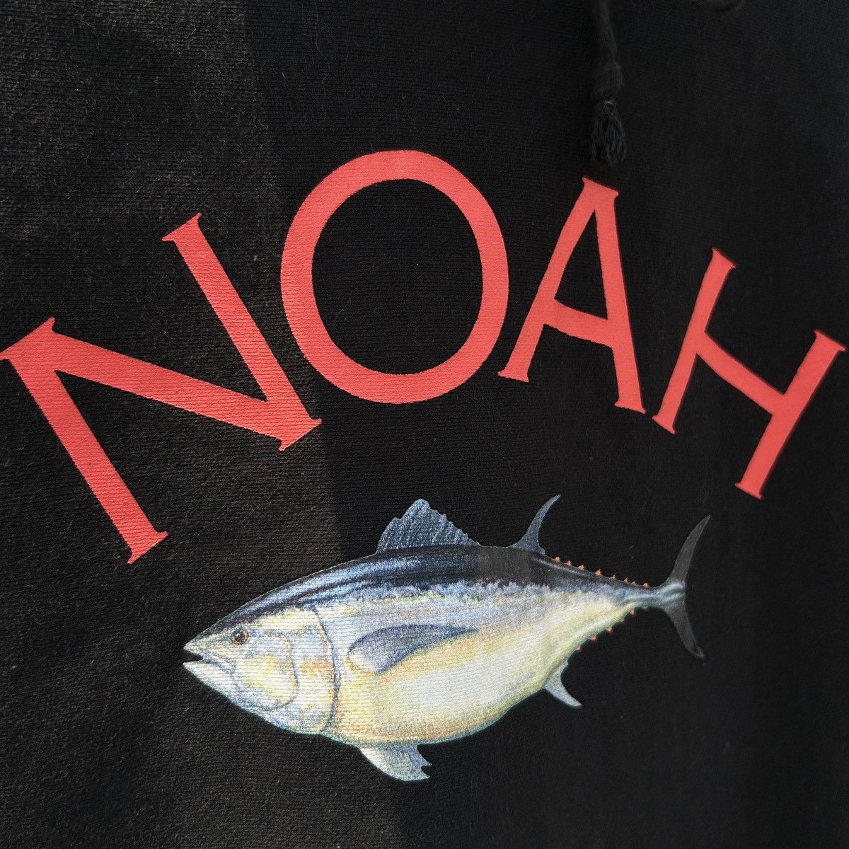 Noah Noah NY Black Japan Exclusive Bluefin Tuna Logo Hoodie Size US L / EU 52-54 / 3 - 4 Thumbnail