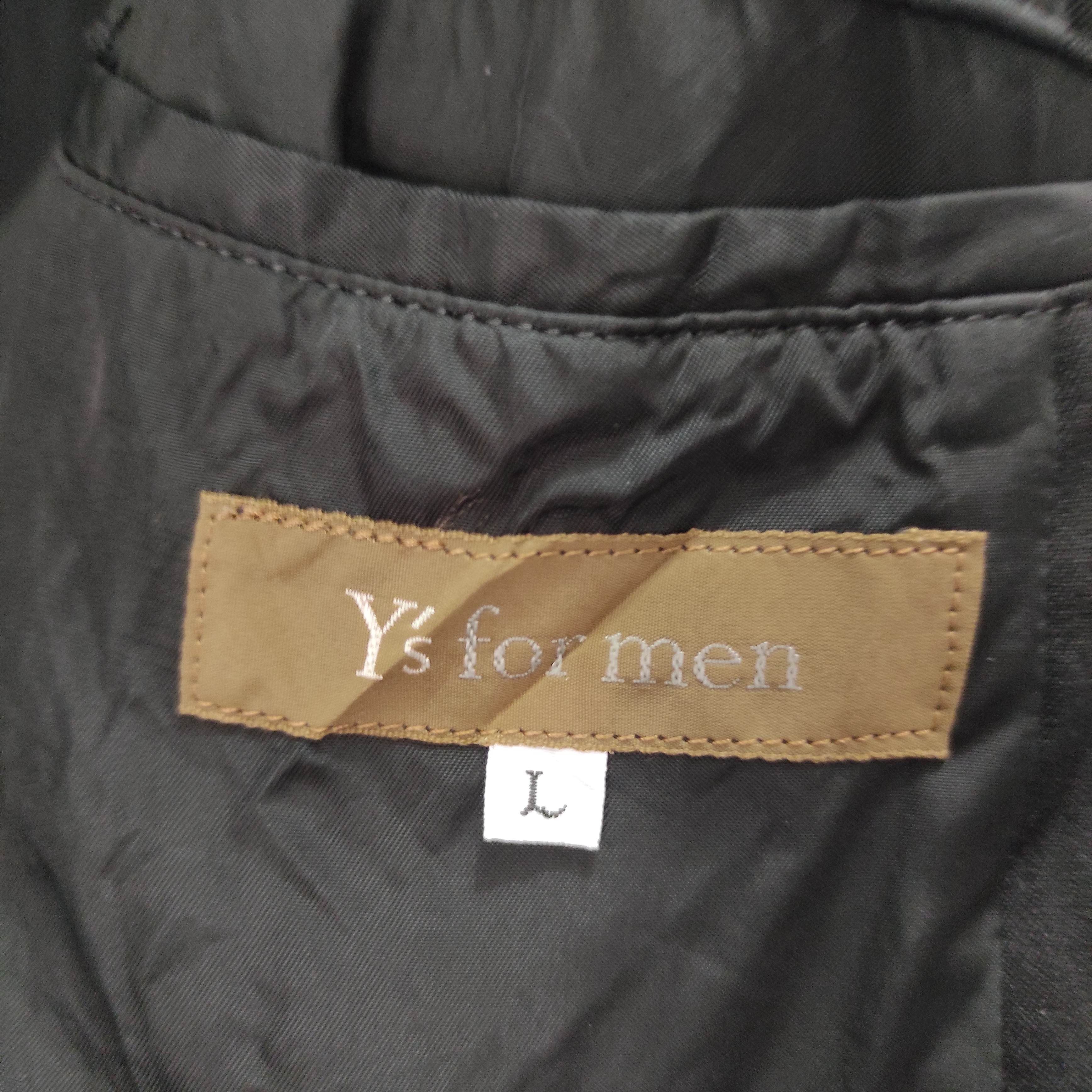 Rare Ys for men Yohji Yamamoto Long Jacket Hooded
