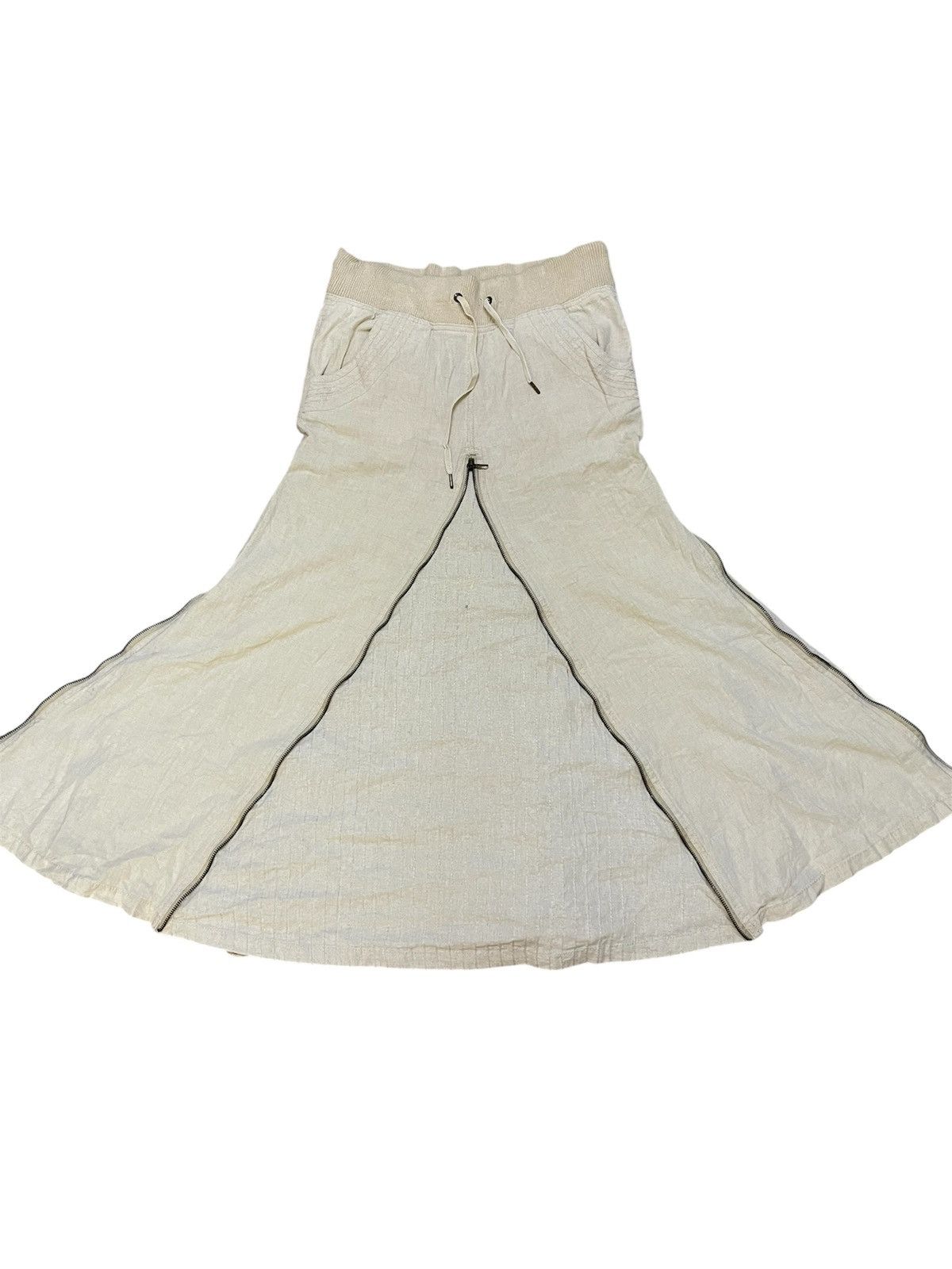 Japanese Brand If Six Was Nine x G.O.A Multi-Zip Maxi Skrit Size 31" - 16 Thumbnail