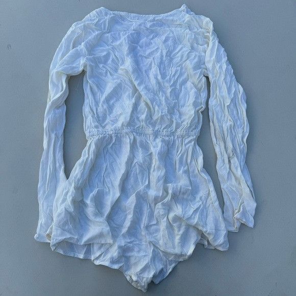 Spiritual Gangster NWT SPIRITUAL GANGSTER SURPLICE ROMPER SZ SMALL S Size S / US 4 / IT 40 - 4 Thumbnail