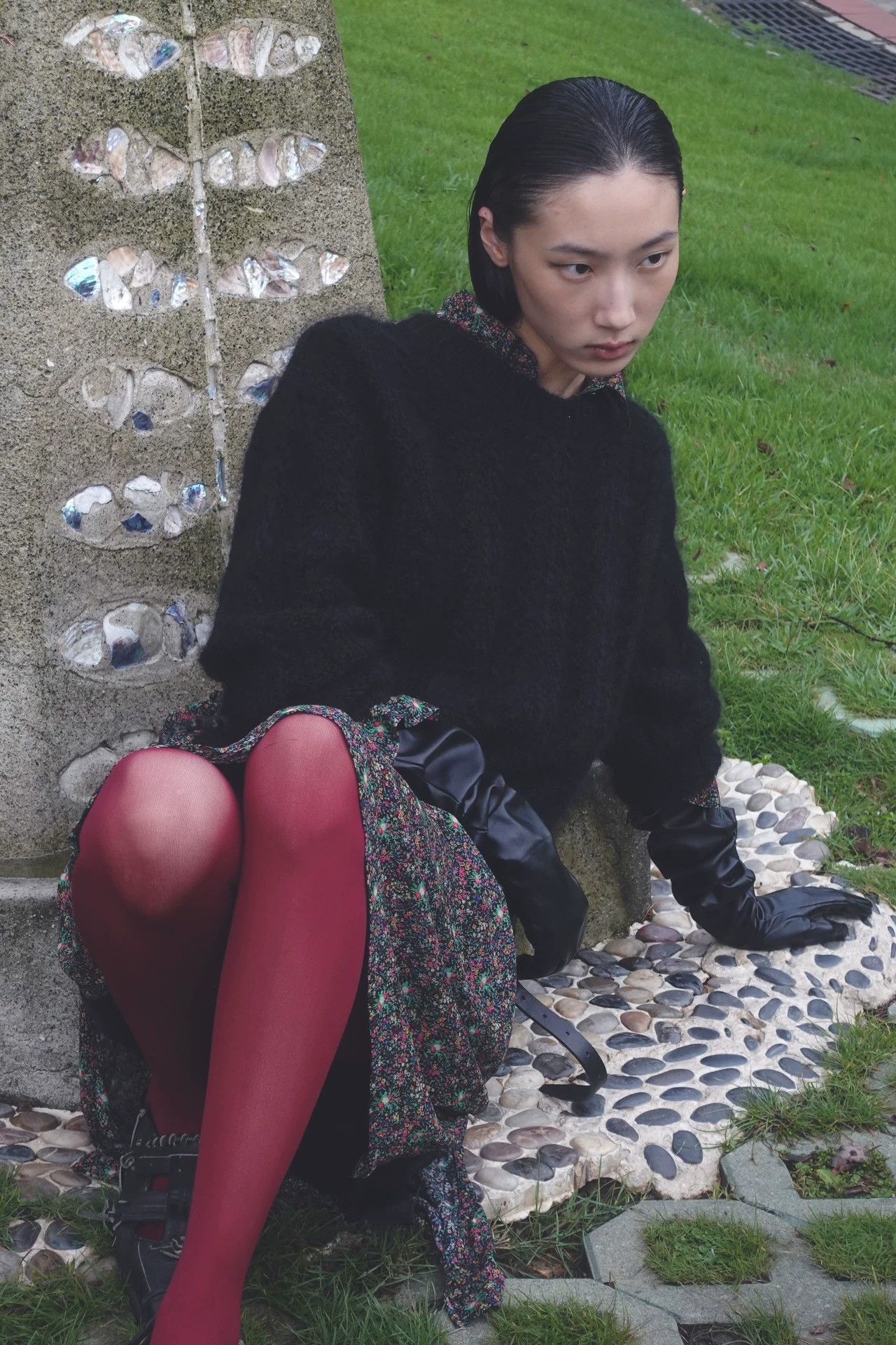 Junya Watanabe Junya Watanabe 2019 A/W 90s Floral Knit Dress Size S / US 4 / IT 40 - 3 Thumbnail