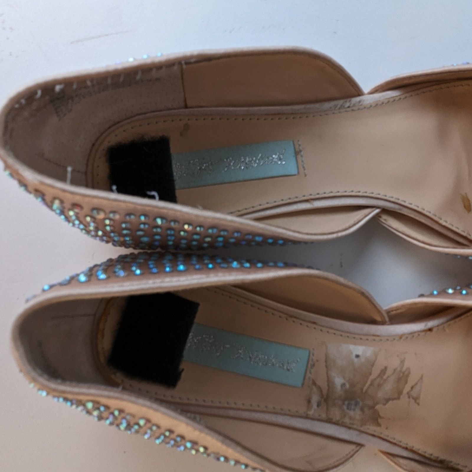 Betsey Johnson Betsey Johnson Jane Satin Rhinestone Flats / 9 Size US 9 / IT 39 - 5 Thumbnail