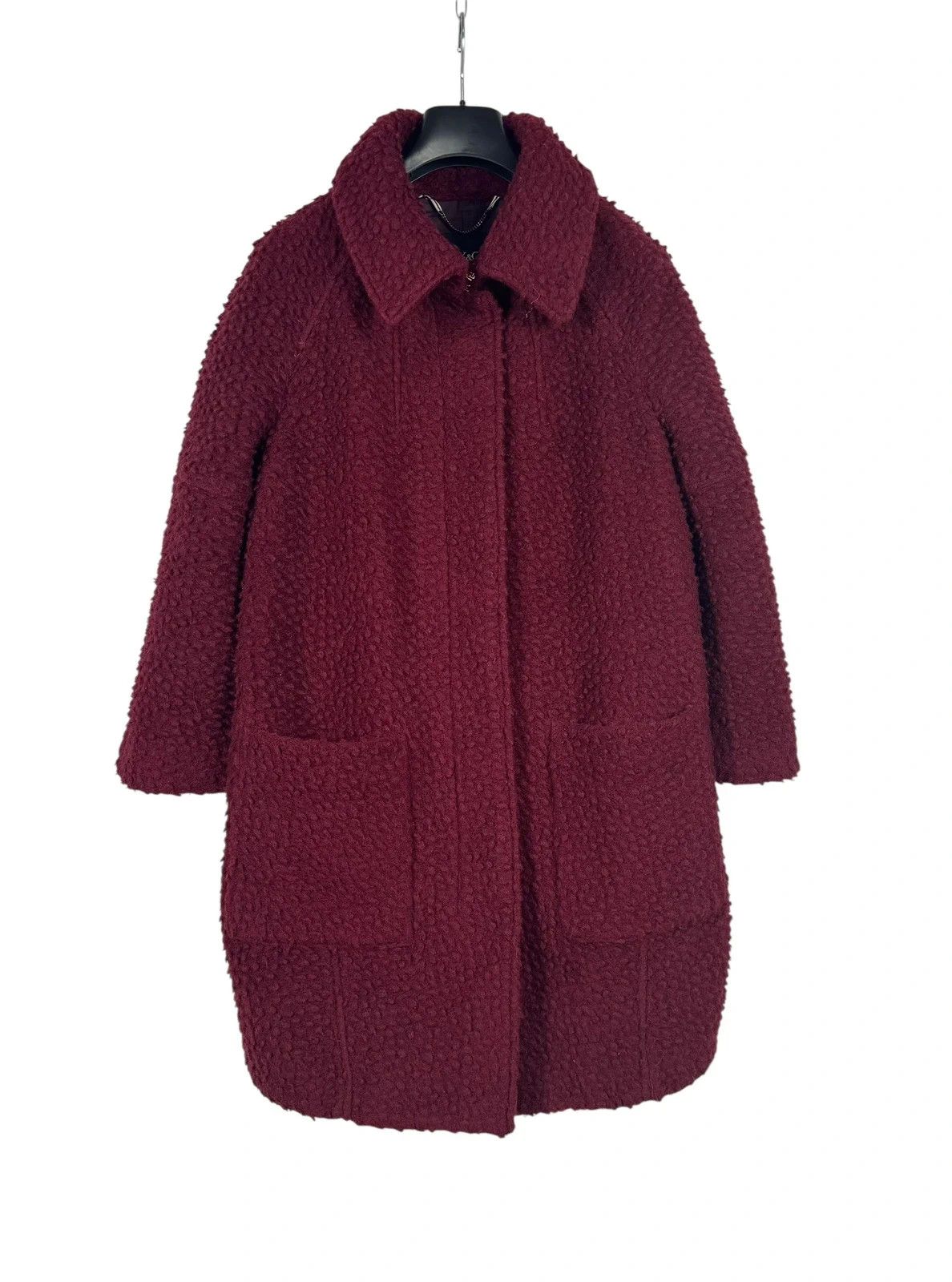 MAX&Co. Max & Co Teddy Bear Coat Wool size UK12 US8 Size M / US 6-8 / IT 42-44 - 8 Thumbnail