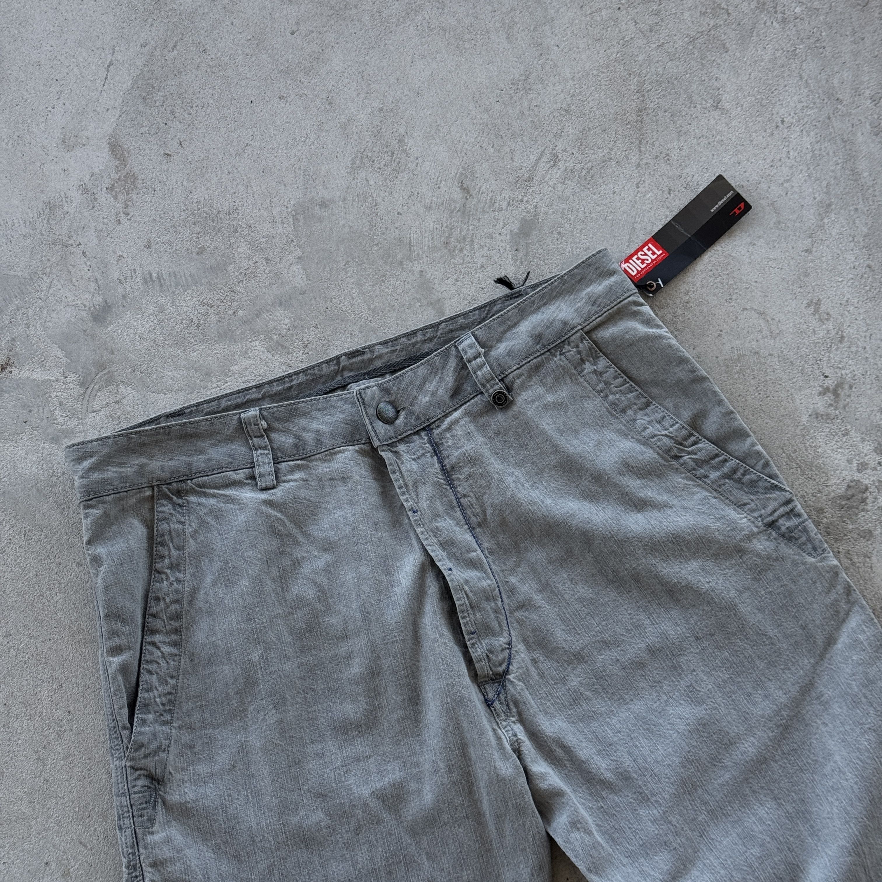 Diesel Vintage Diesel Cotton Pants Streetwear Straight Leg Size US 30 / EU 46 - 3 Thumbnail