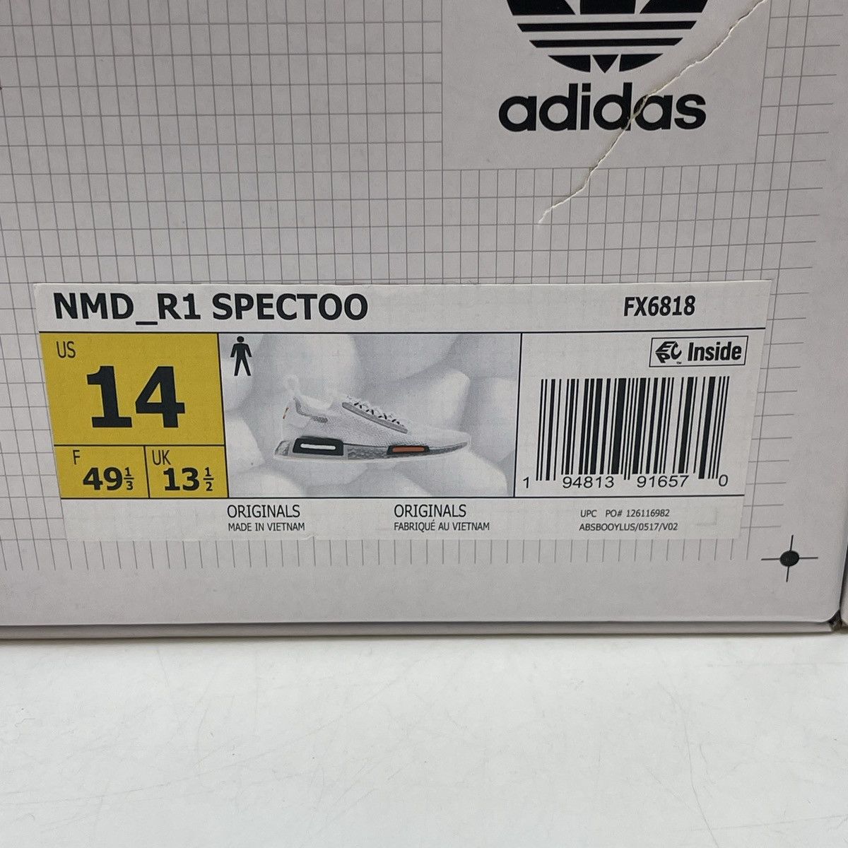 Adidas NASA x NMD_R1 footwear white Size US 14 / EU 47 - 9 Thumbnail
