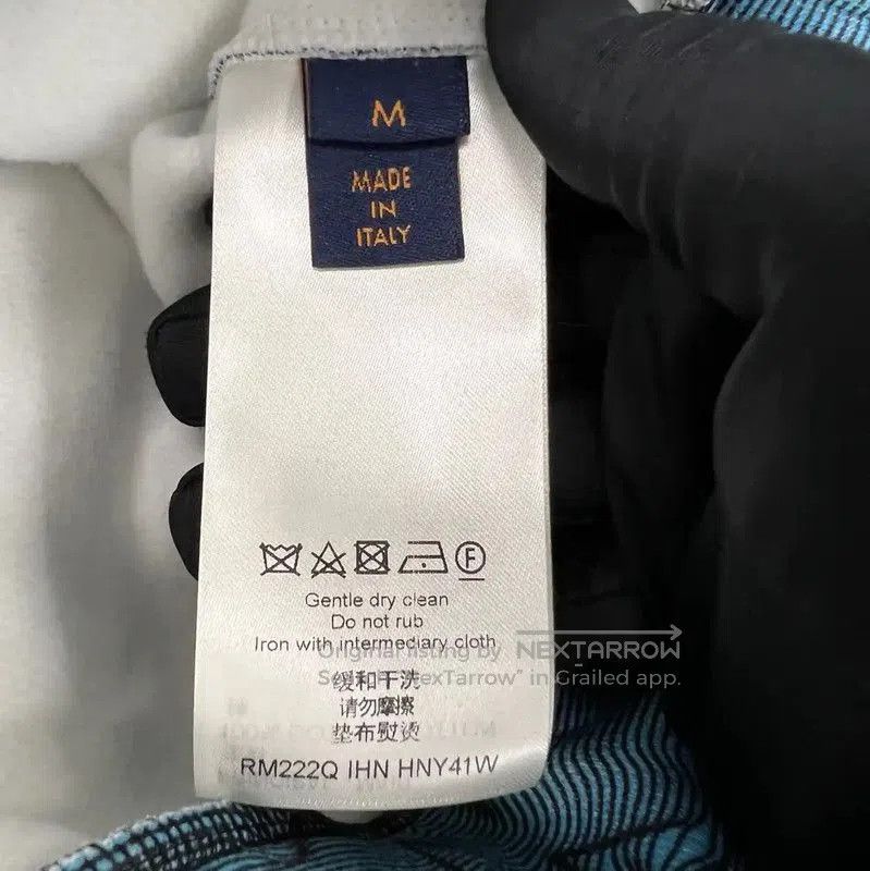 Louis Vuitton Louis Vuitton Blue Women's Hoodie . Size M / US 6-8 / IT 42-44 - 4 Thumbnail