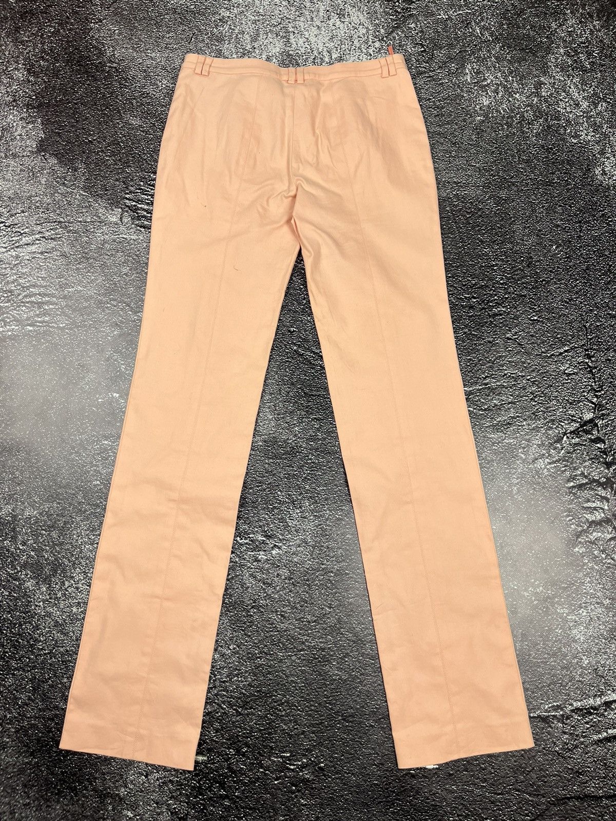 Versace Vintage Gianni Versace Multi Zip Trousers Chino Pants Size 28" / US 6 / IT 42 - 2 Thumbnail