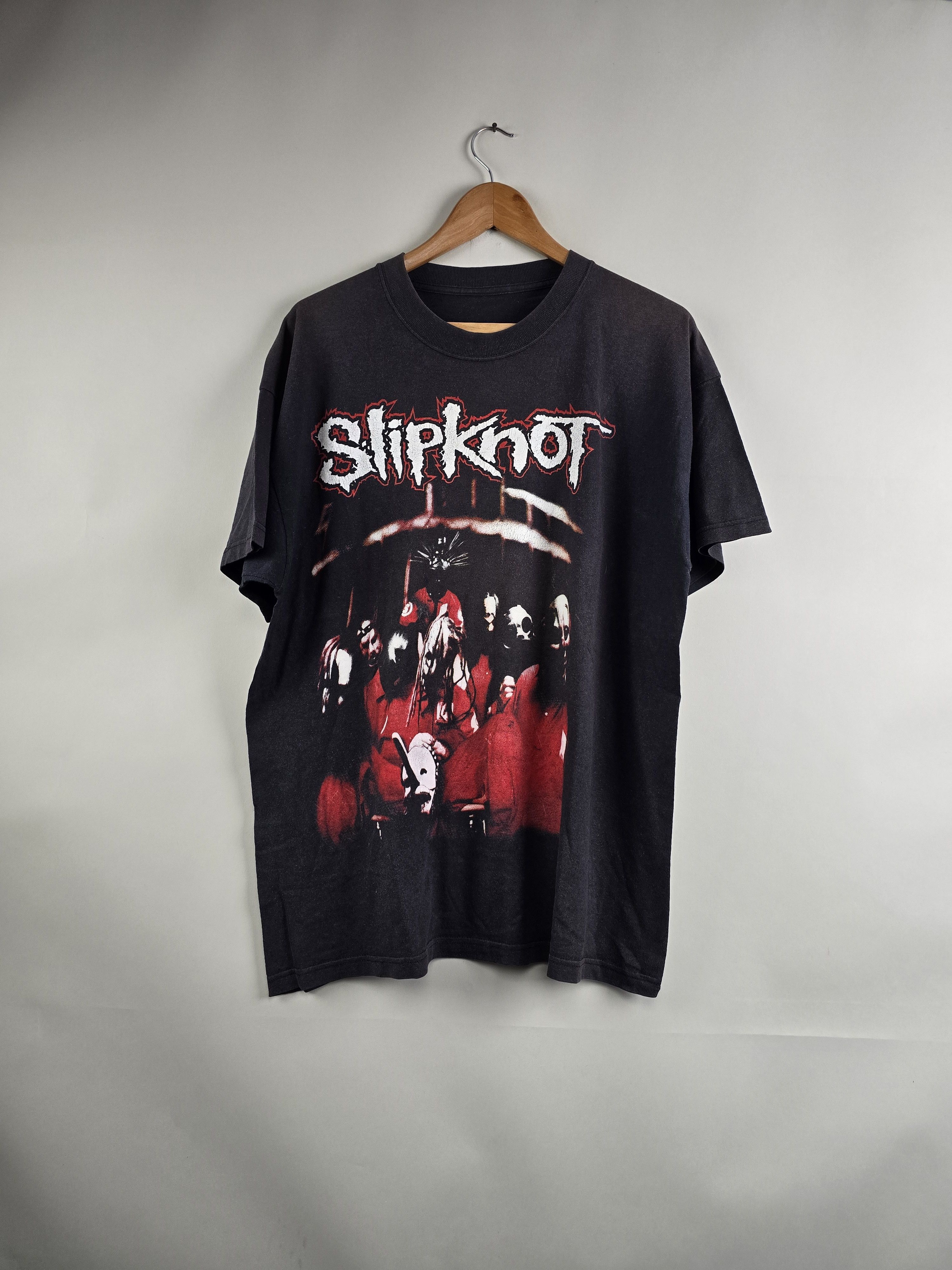 Band Tees × Slipknot × Vintage 1999 Slipknot Debut XL 23" 29.5" Size US XL / EU 56 / 4 - 6 Thumbnail