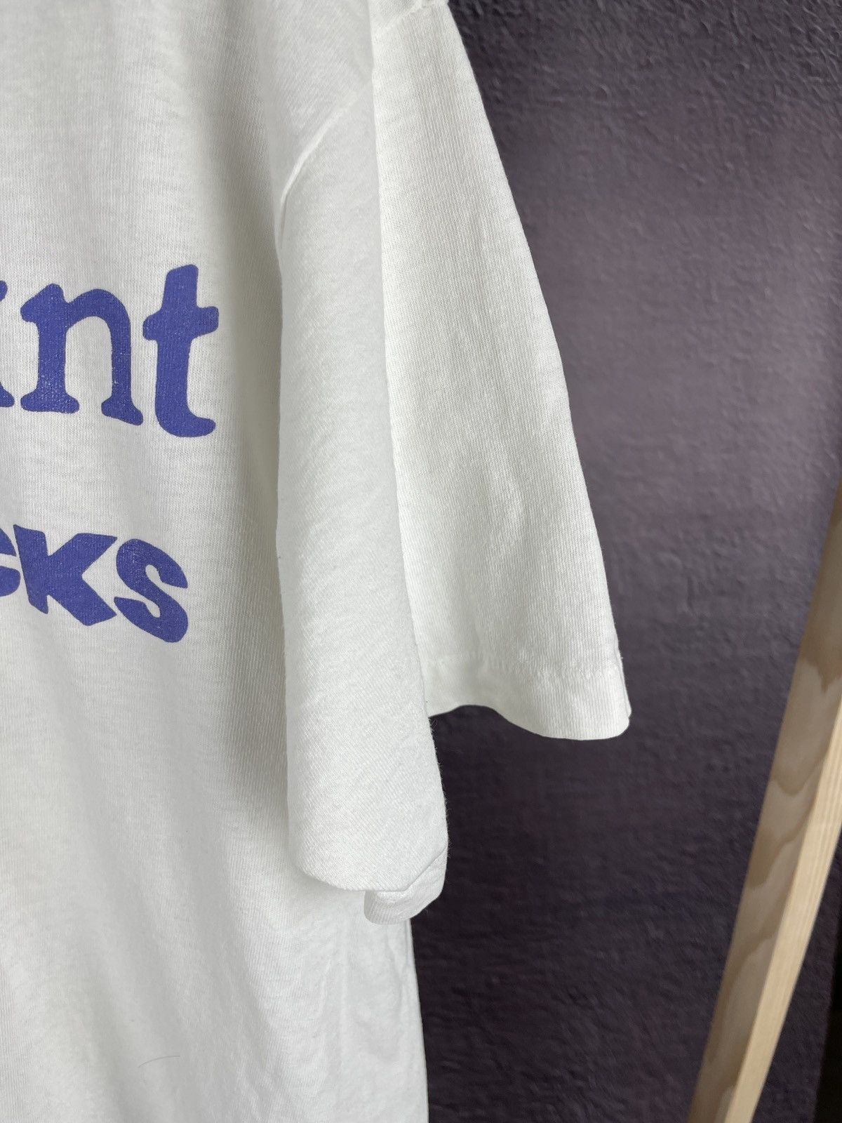 Fruit Of The Loom FOTL Prince Gray rocks matchpoint made in Canada vintage tee Size US L / EU 52-54 / 3 - 14 Thumbnail