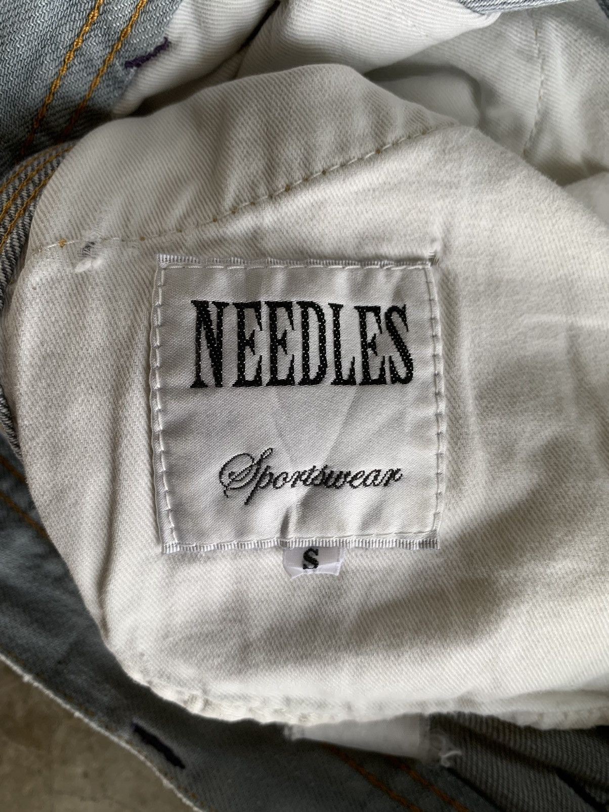Needles Needles by Nepenthes New York Distressed Carpenter Pants Size US 32 / EU 48 - 8 Thumbnail
