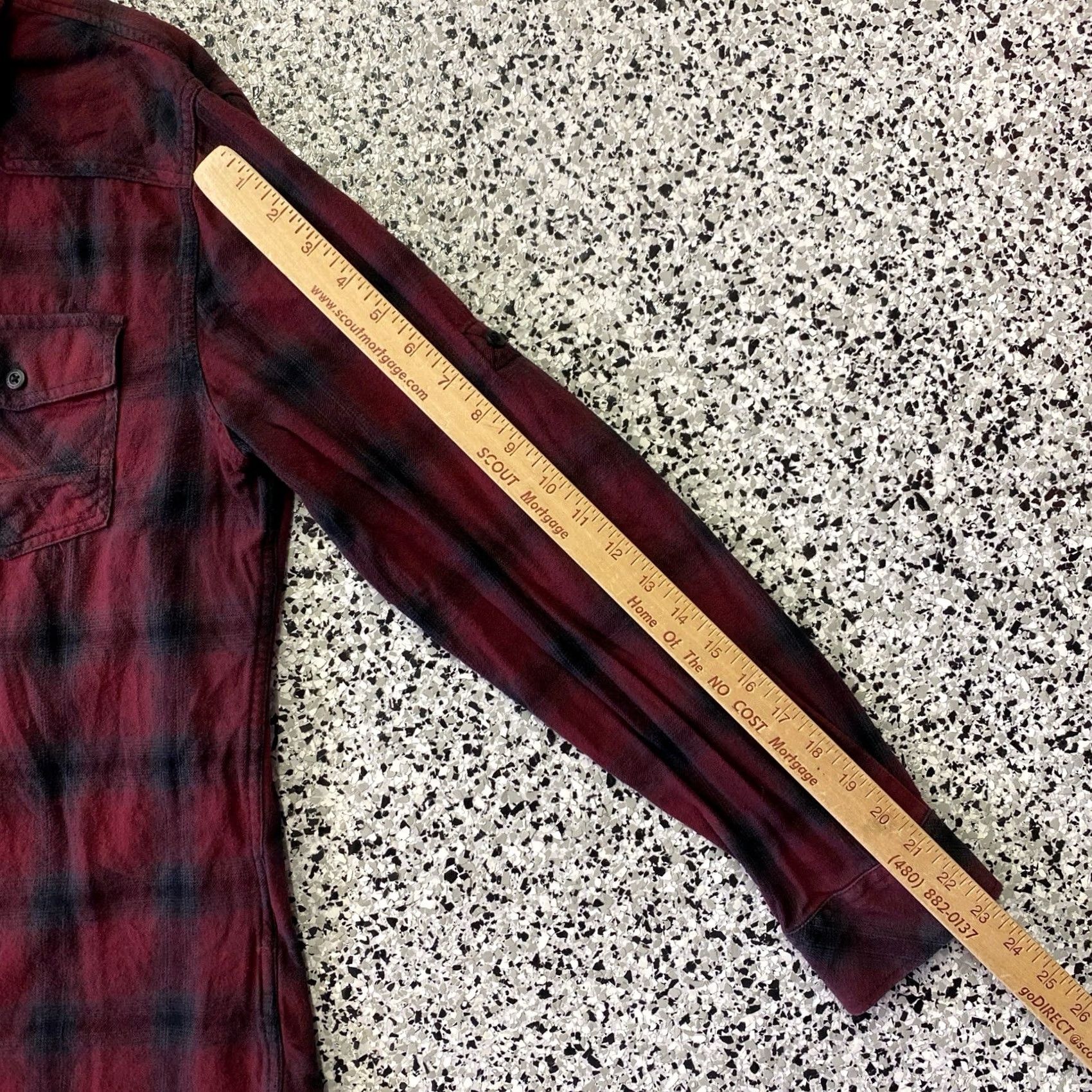 Vintage Rock & Republic Flannel Shirt Men’s M Red long sleeve button-up plaid casual workwear Size US M / EU 48-50 / 2 - 3 Thumbnail