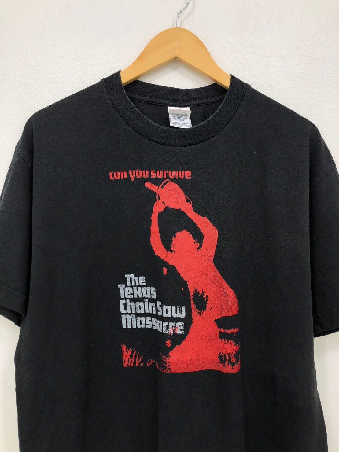 Expert Horror × Vintage Vintage The Texas Chainsaw Massacre Horror Movie Scary BN Size US L / EU 52-54 / 3 - 1 Thumbnail