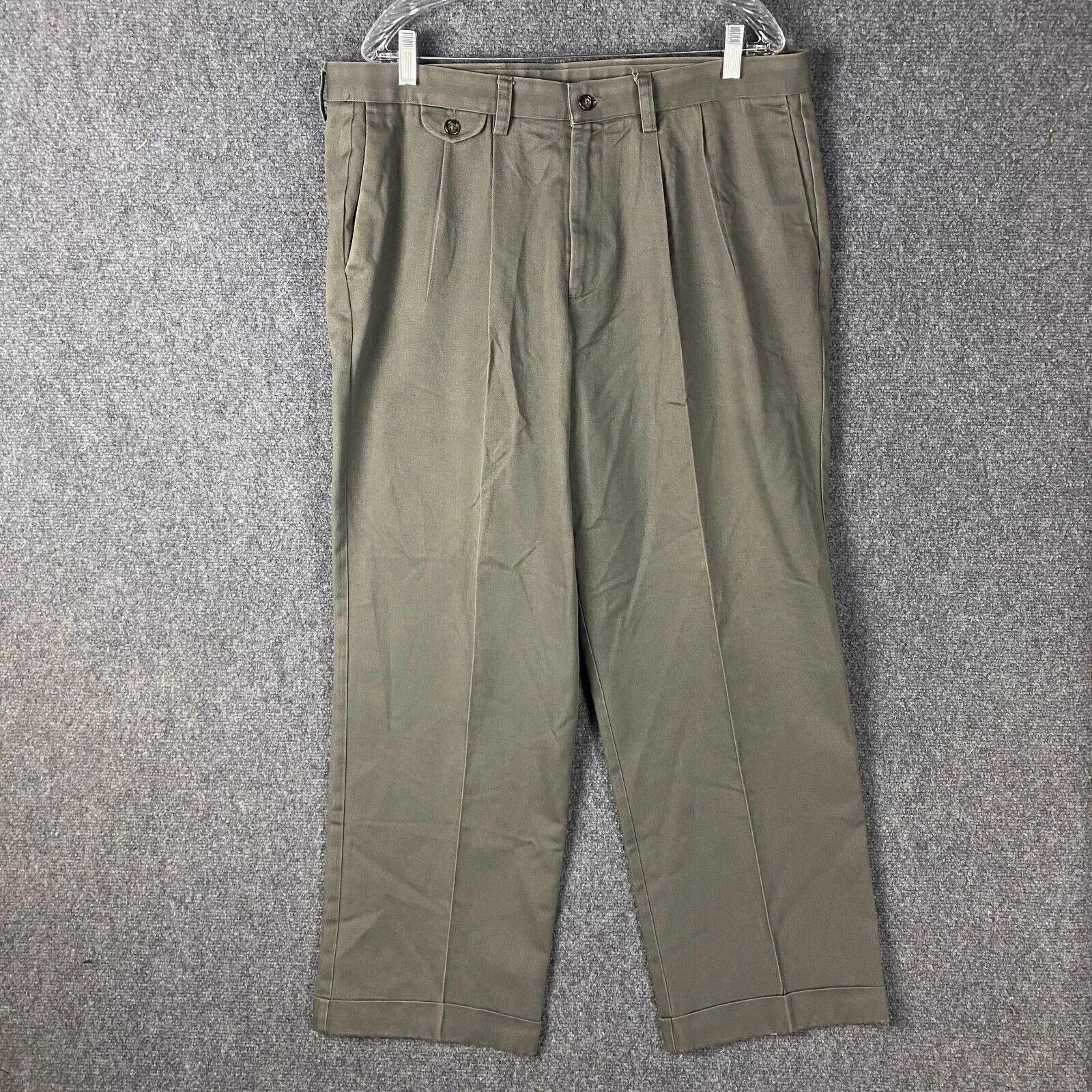 Dockers Dockers Slacks Men's 38x30 Individual Fit 100% Cotton Size US 38 / EU 54 - 1 Thumbnail