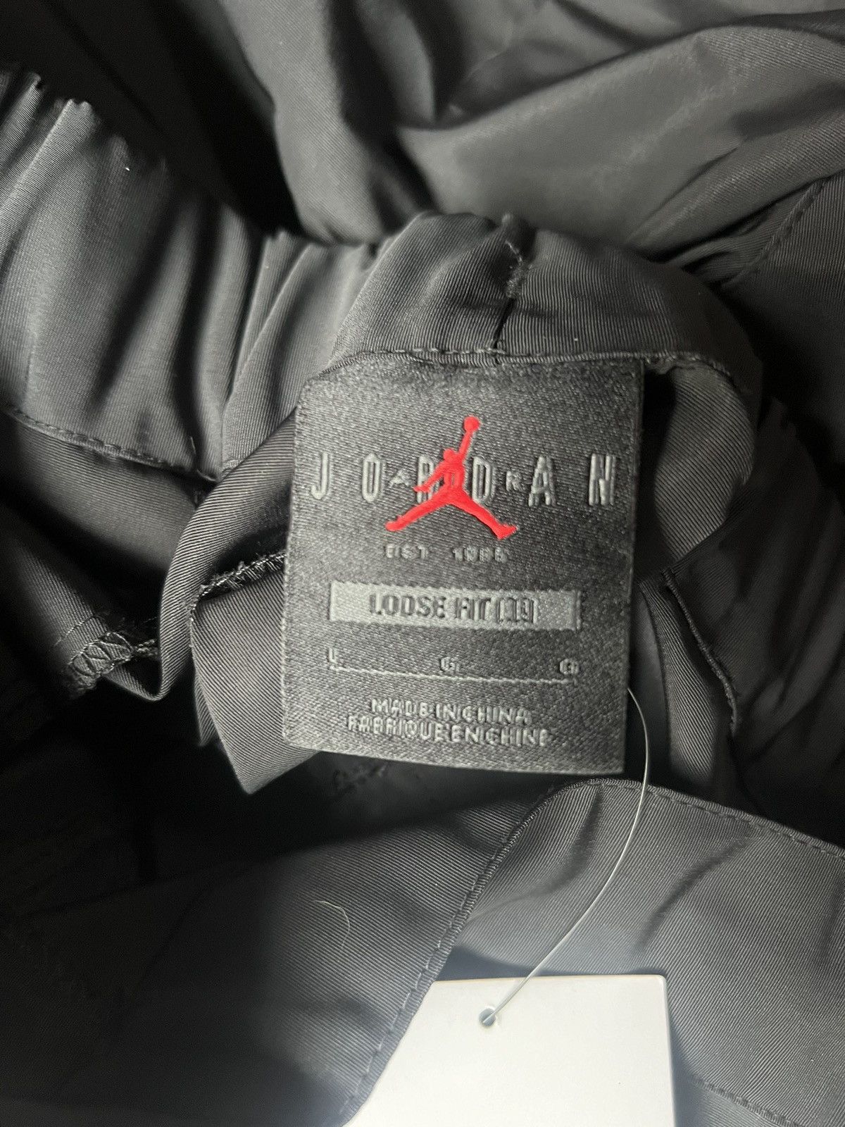 A Ma Maniere A MA MANIÉRE X Jordan Brand Snap Track Pants in Black Size US 36 / EU 52 - 8 Thumbnail