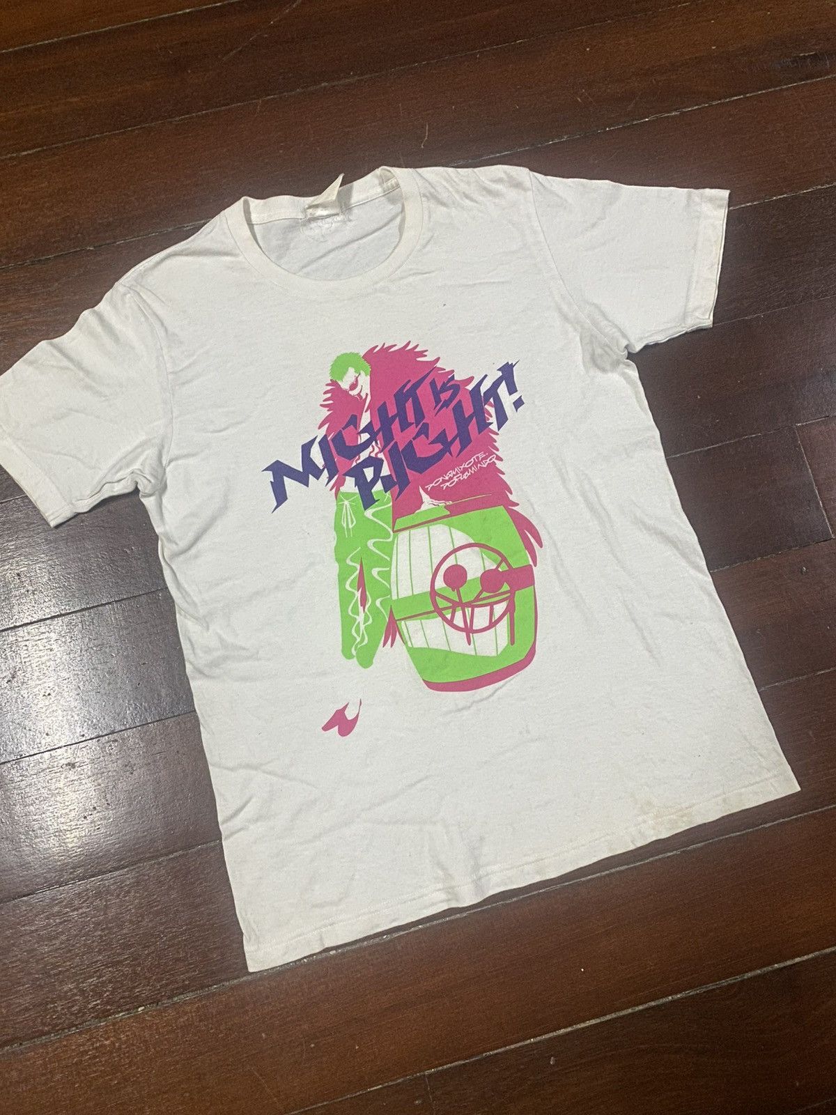 Anime Vintage Donquixote Doflamingo Arc Dressrosa One Piece Anime Size US M / EU 48-50 / 2 - 2 Thumbnail