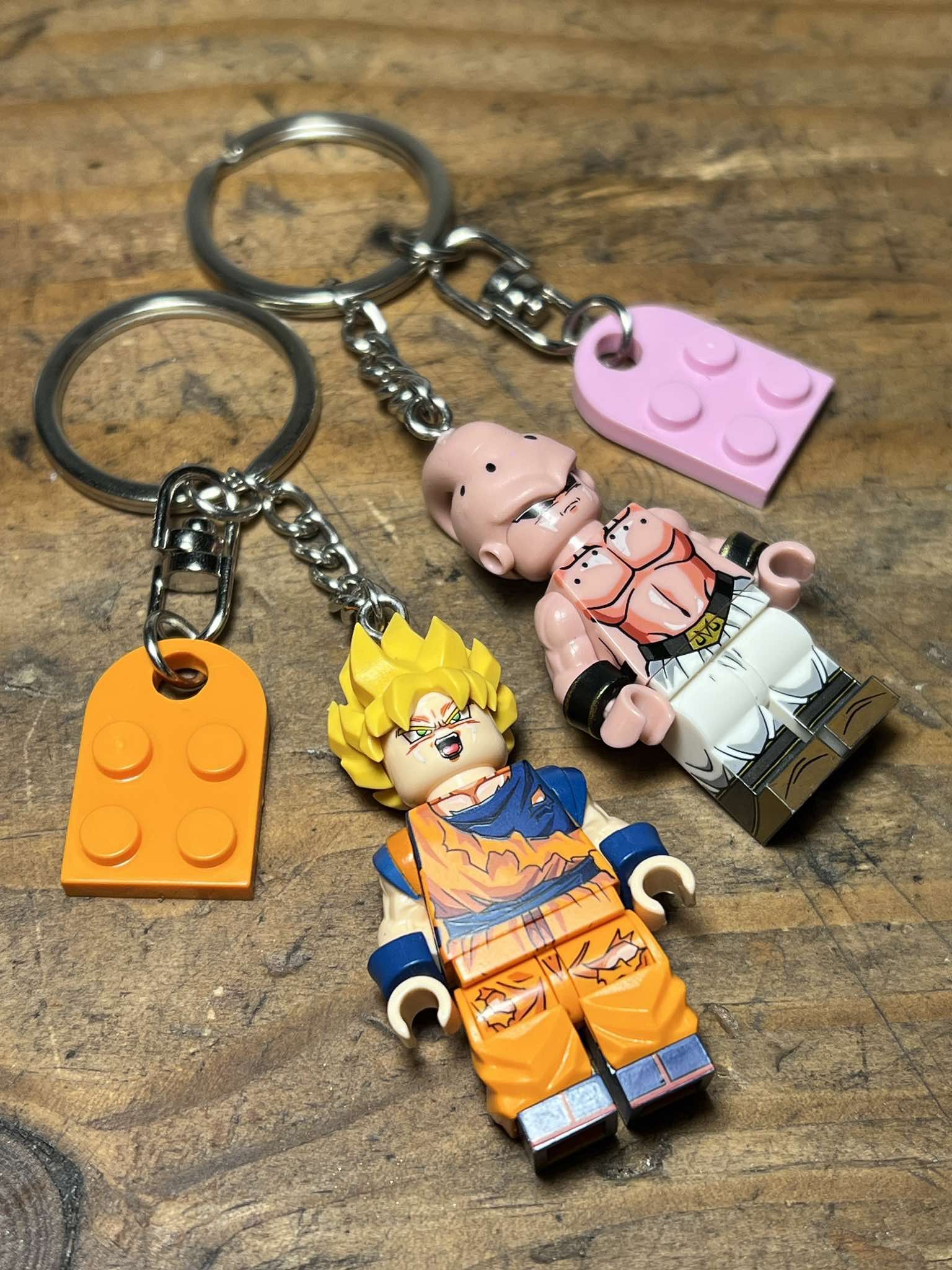 Other Dragon Ball Z Goku Majin Buu anime minifigure keychain Size ONE SIZE - 7 Thumbnail