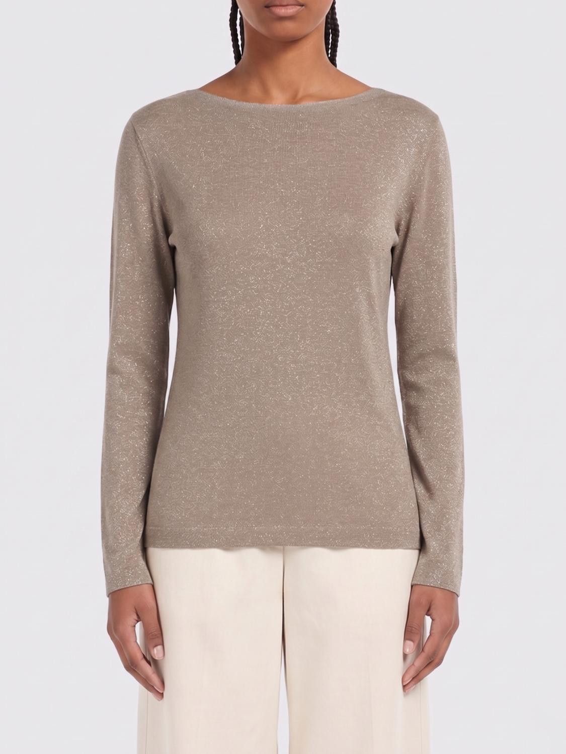 Brunello Cucinelli Brunello Cucinelli Sweater Woman Nude Size S / US 4 / IT 40 - 1 Thumbnail