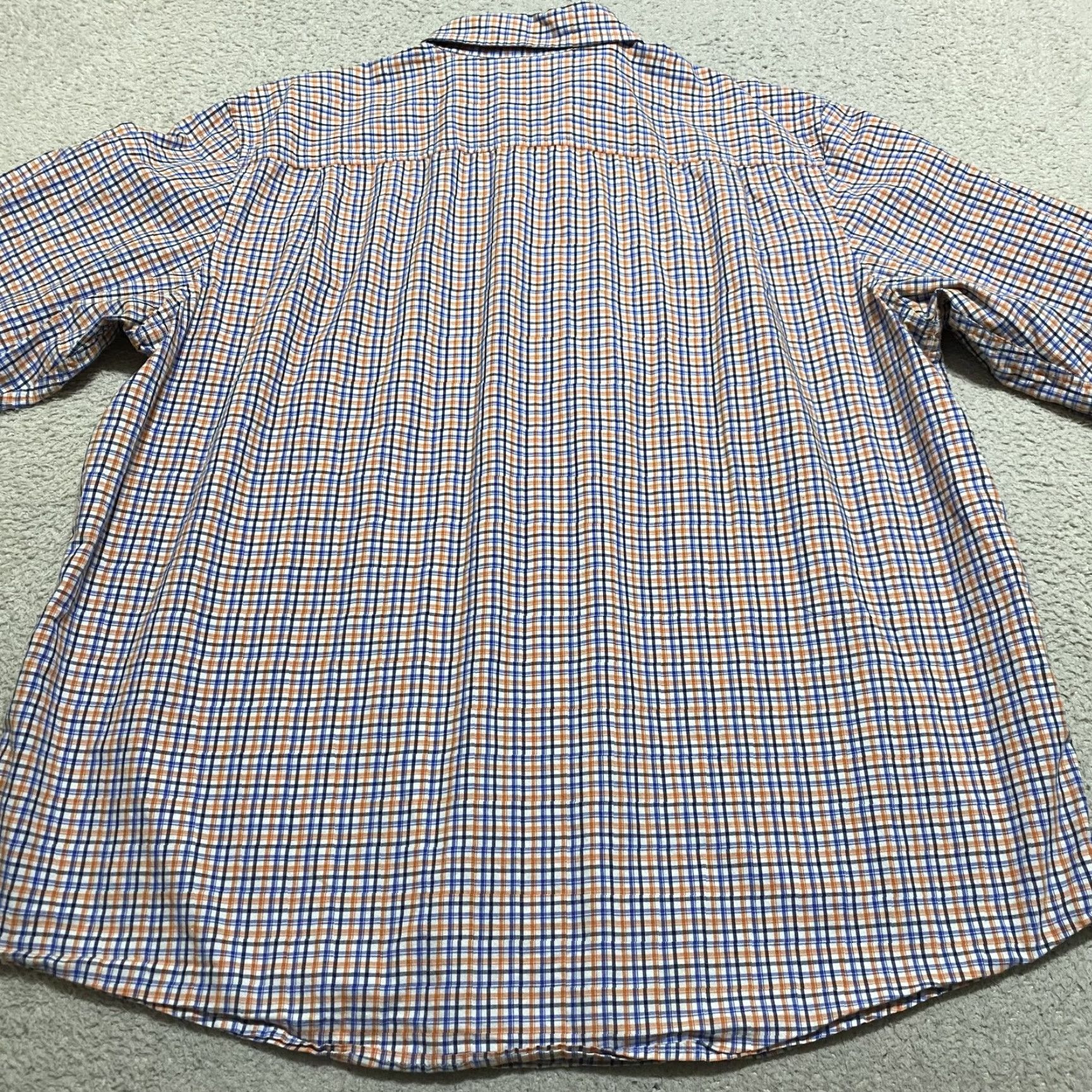 Chaps Chaps Shirt Mens 2XL Multicolor Plaid Long Sleeve Button Up Cotton Size US XXL / EU 58 / 5 - 2 Thumbnail