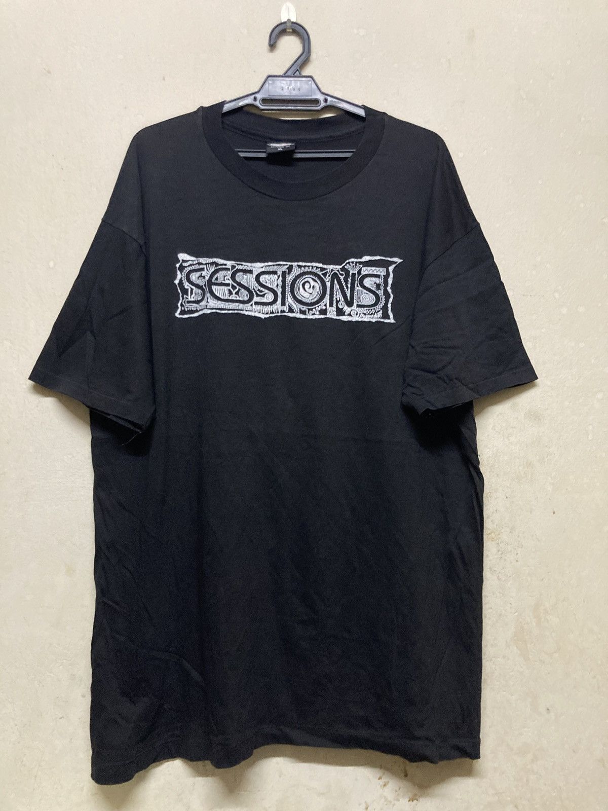 Vintage 90s Sessions Skateboards John Grigley Tshirt