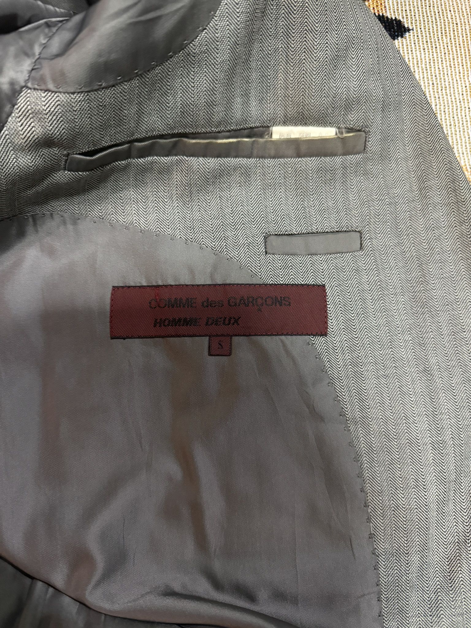 Comme des Garcons Homme Deux × Junya Watanabe × Vintage Vintage Comme Des Garcons Homme Deux Suit Size 42S - 3 Thumbnail