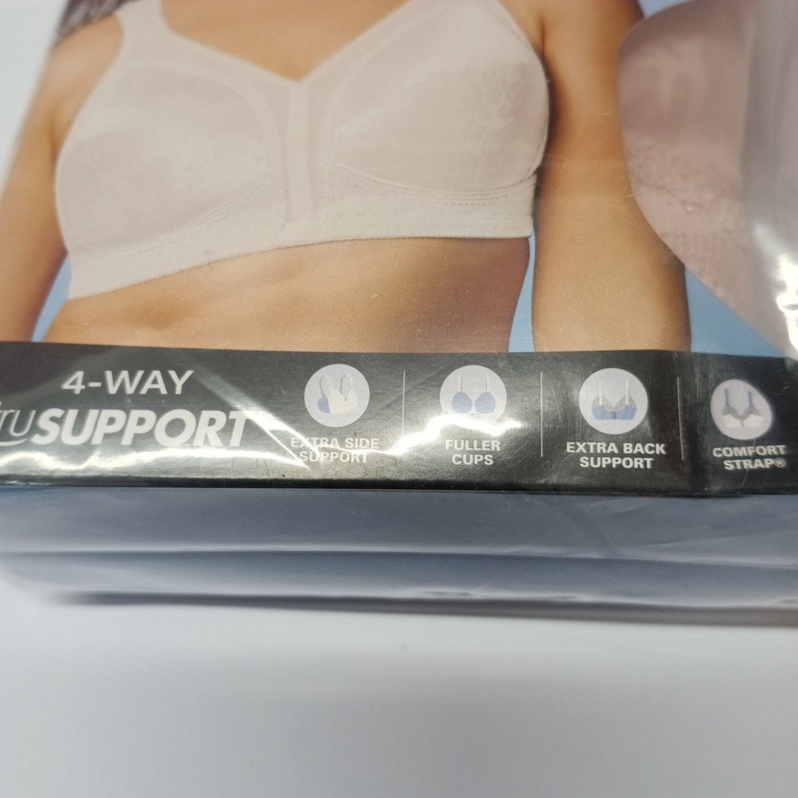 Other Playtex Bra Ultimate Shoulder Comfort Wirefree Straps 42D Size ONE SIZE - 3 Thumbnail