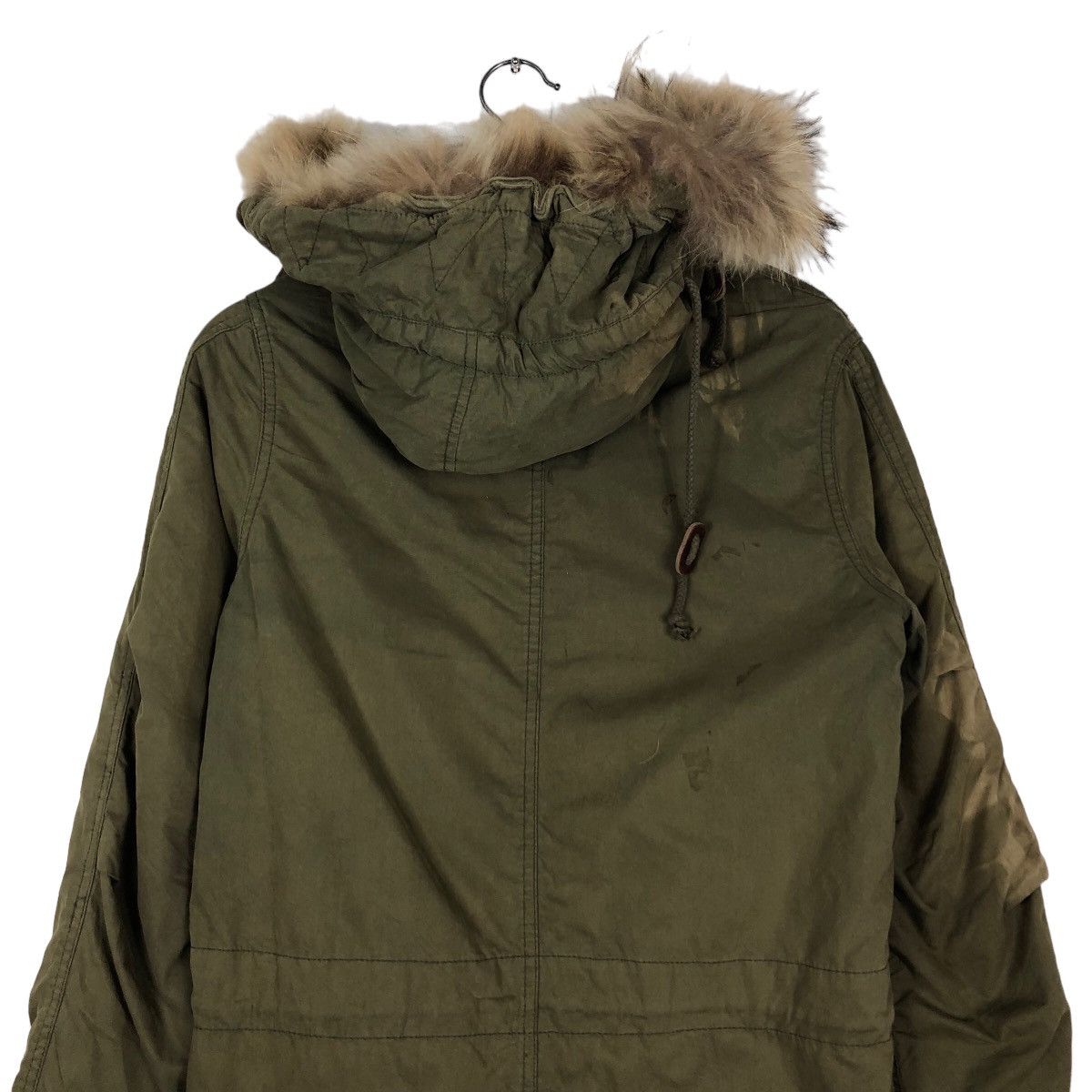 Avirex 🔥Vintage Parka Jacket Avirex USA Mink Fur Hoodie Bondage Size US S / EU 44-46 / 1 - 9 Thumbnail