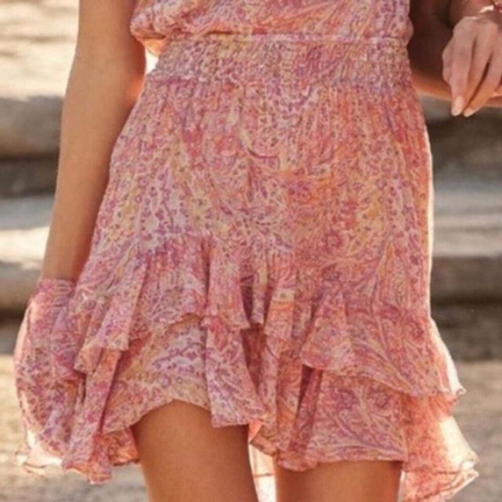 Designer MISA Los Angeles Anja Skirt Size 32" / US 10 / IT 46 - 2 Thumbnail
