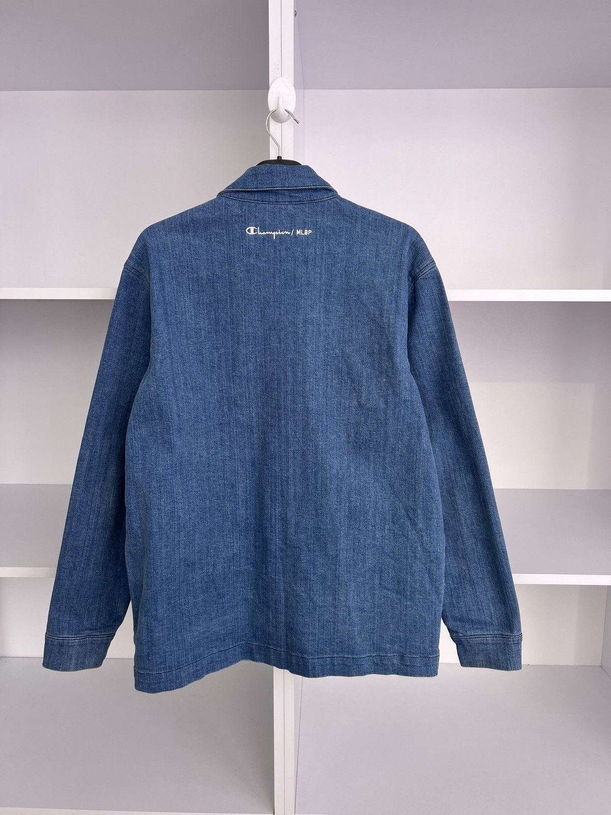 Champion × MLB × Vintage Vintage Champion Detroit Tigers MLBP jeans Button Up Shirt Size US M / EU 48-50 / 2 - 14 Thumbnail