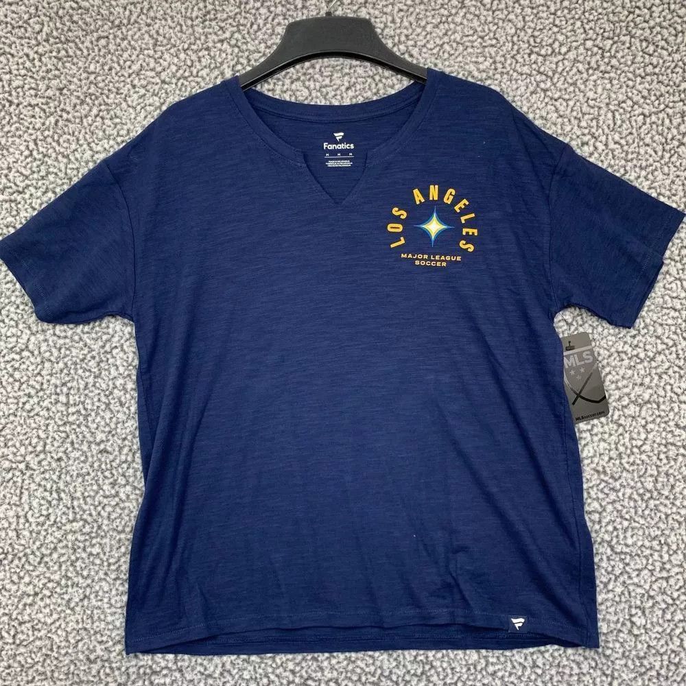 Other Los Angeles Galaxy Shirt Women M Short Sleeve V Neck Cotton Size M / US 6-8 / IT 42-44 - 1 Thumbnail