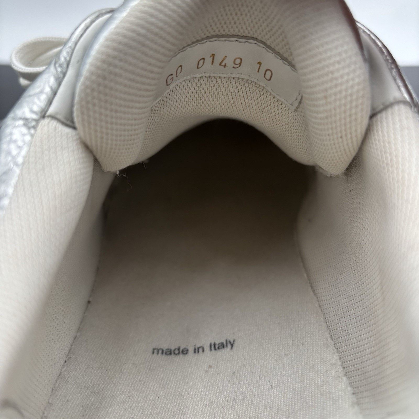Louis Vuitton Louis Vuitton Trainer Low ' Metallic Silver Orange ' Size US 11.5 / EU 44-45 - 20 Thumbnail