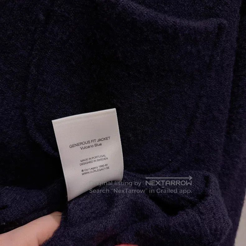 Our Legacy Our Legacy Primer wool three-pocket jacket Size US S / EU 44-46 / 1 - 5 Thumbnail