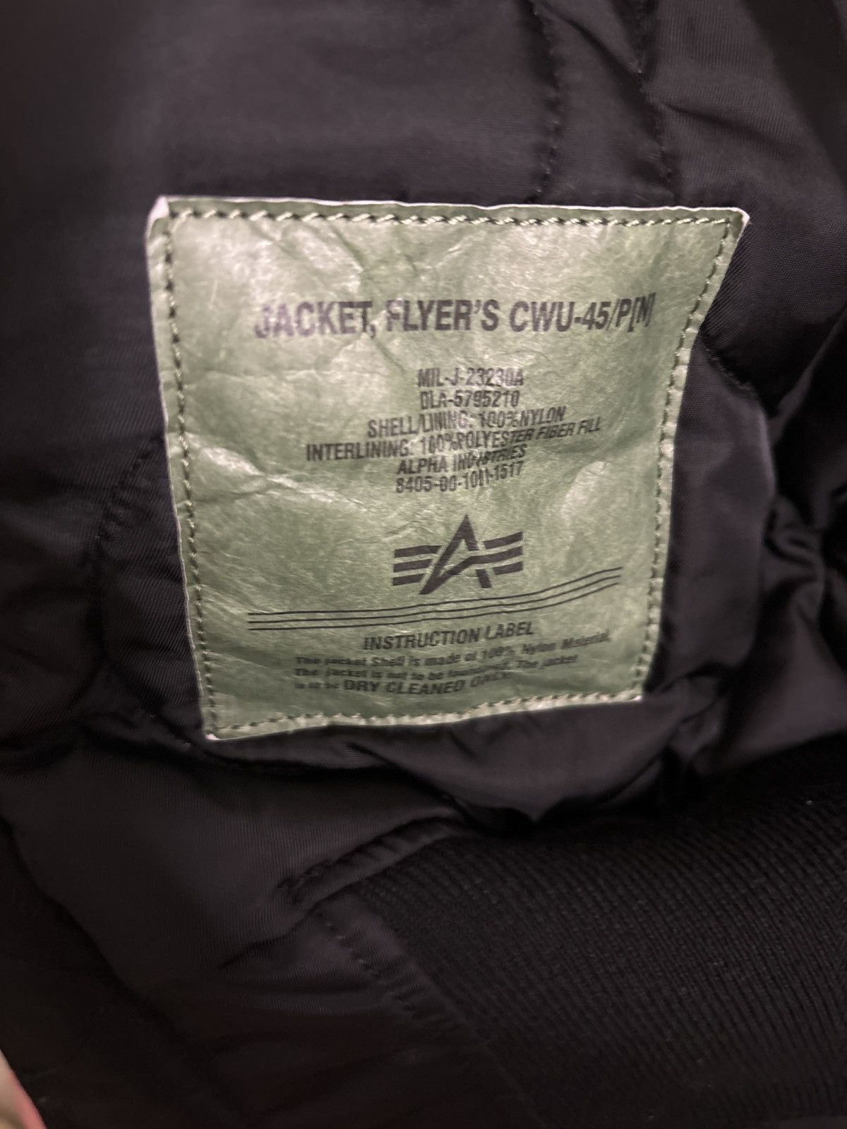 Alpha Industries cwu45 jacket Size US L / EU 52-54 / 3 - 3 Thumbnail